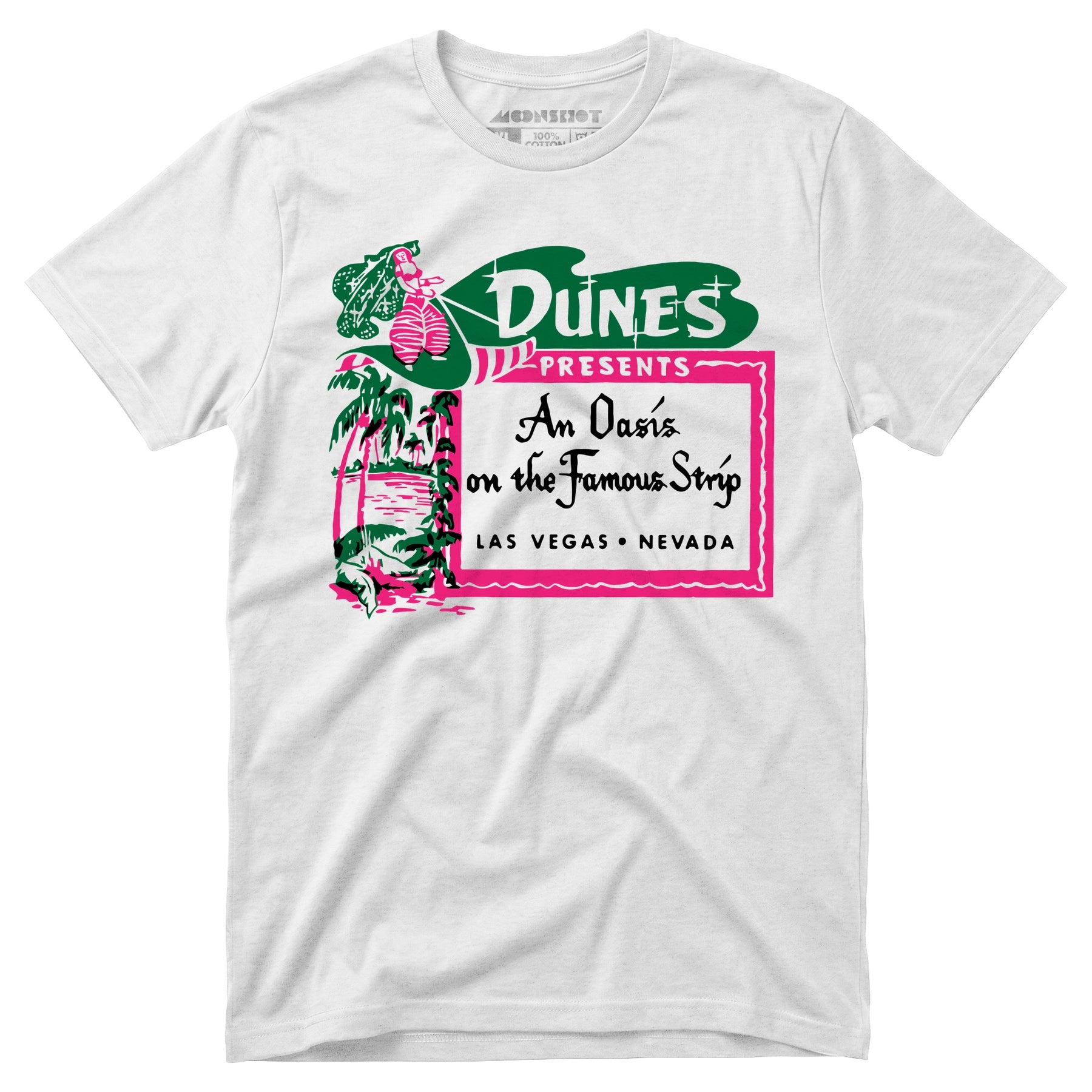 The Dunes - Oasis on the Strip - Vintage Las Vegas - Unisex T-Shirt