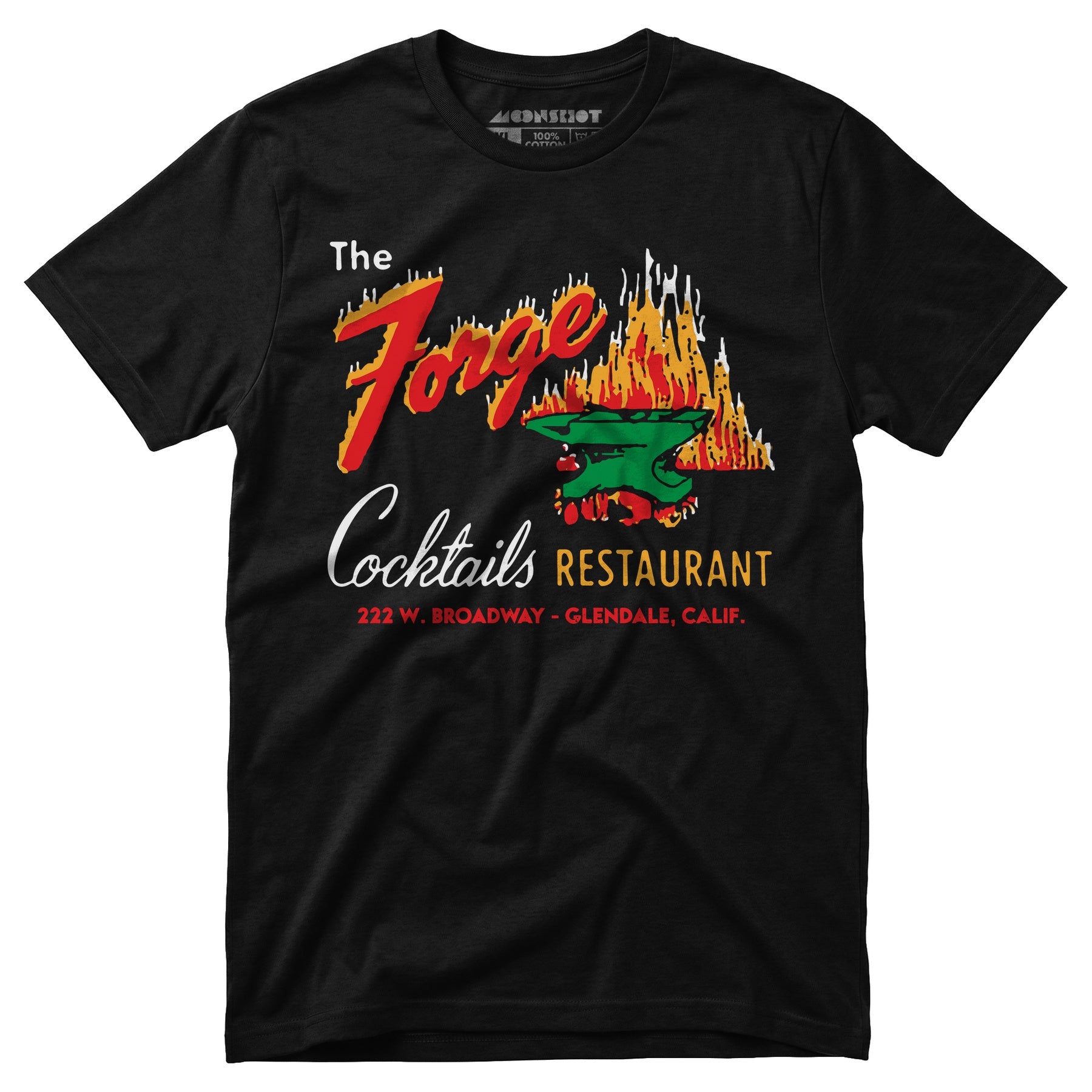 The Forge - Glendale, CA - Vintage Restaurant - Unisex T-Shirt