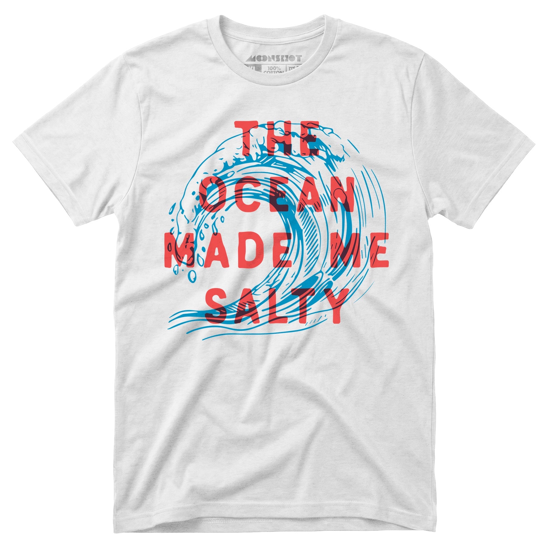 The Ocean Made Me Salty - Unisex T-Shirt
