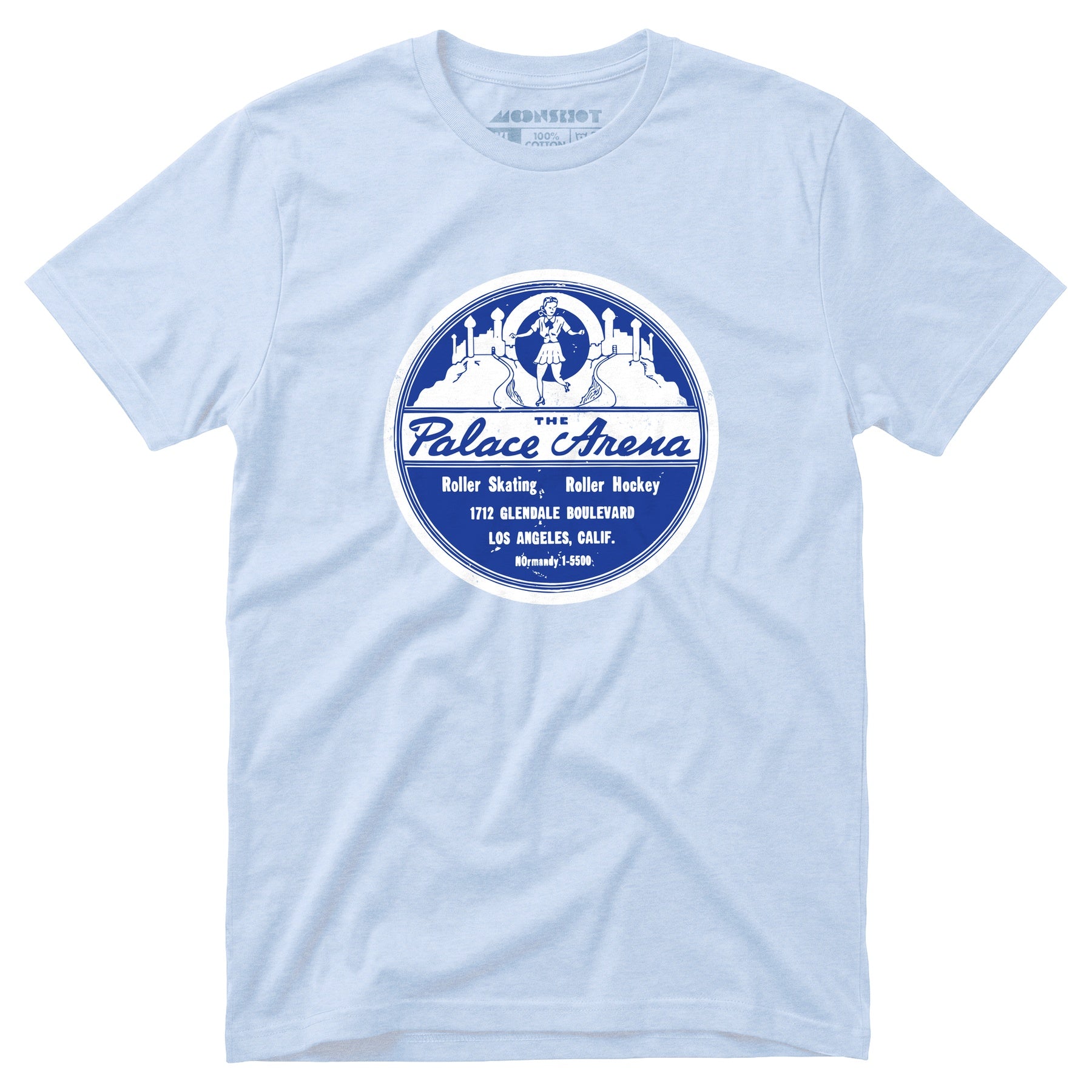 The Palace Arena - Los Angeles, CA - Vintage Roller Rink - Unisex T-Shirt