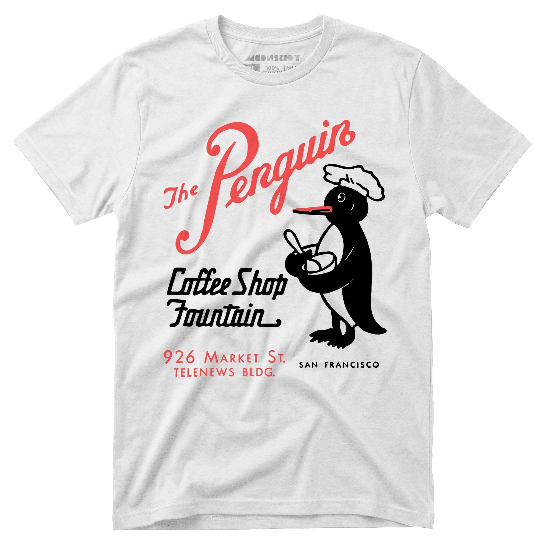 The Penguin - San Francisco, CA - Vintage Restaurant - Unisex T-Shirt