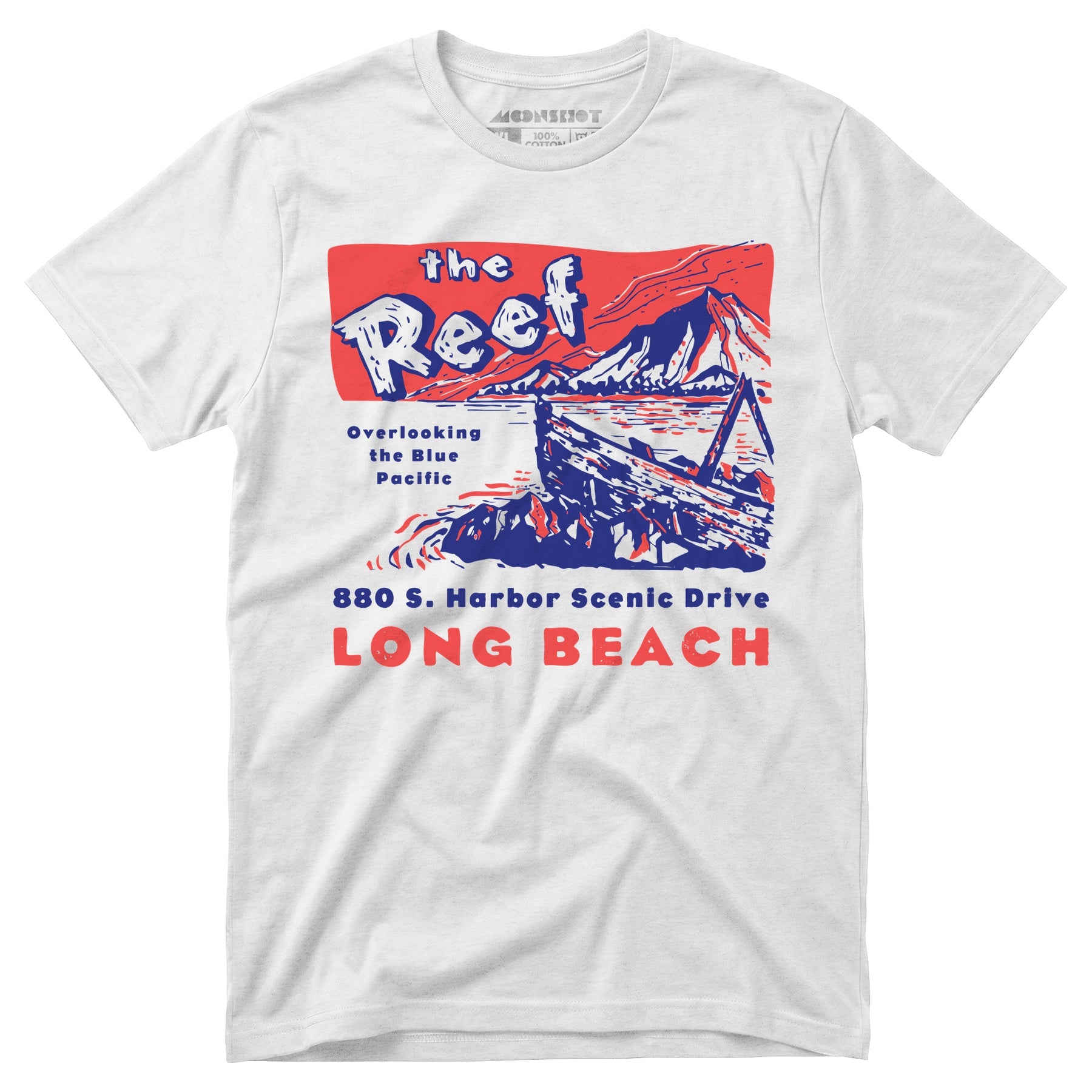 The Reef - Long Beach, CA - Vintage Tiki Bar - Unisex T-Shirt