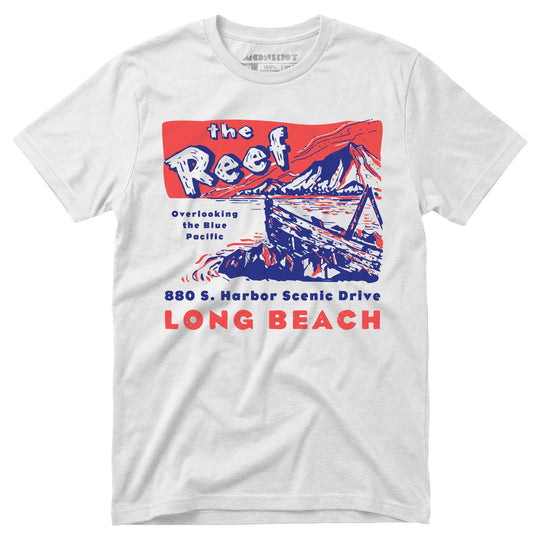 The Reef - Long Beach, CA - Vintage Tiki Bar - Unisex T-Shirt