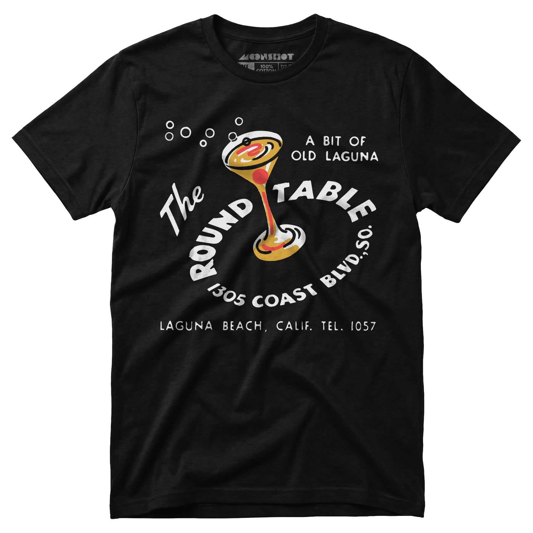 The Round Table - Laguna Beach, CA - Vintage Restaurant - Unisex T-Shirt