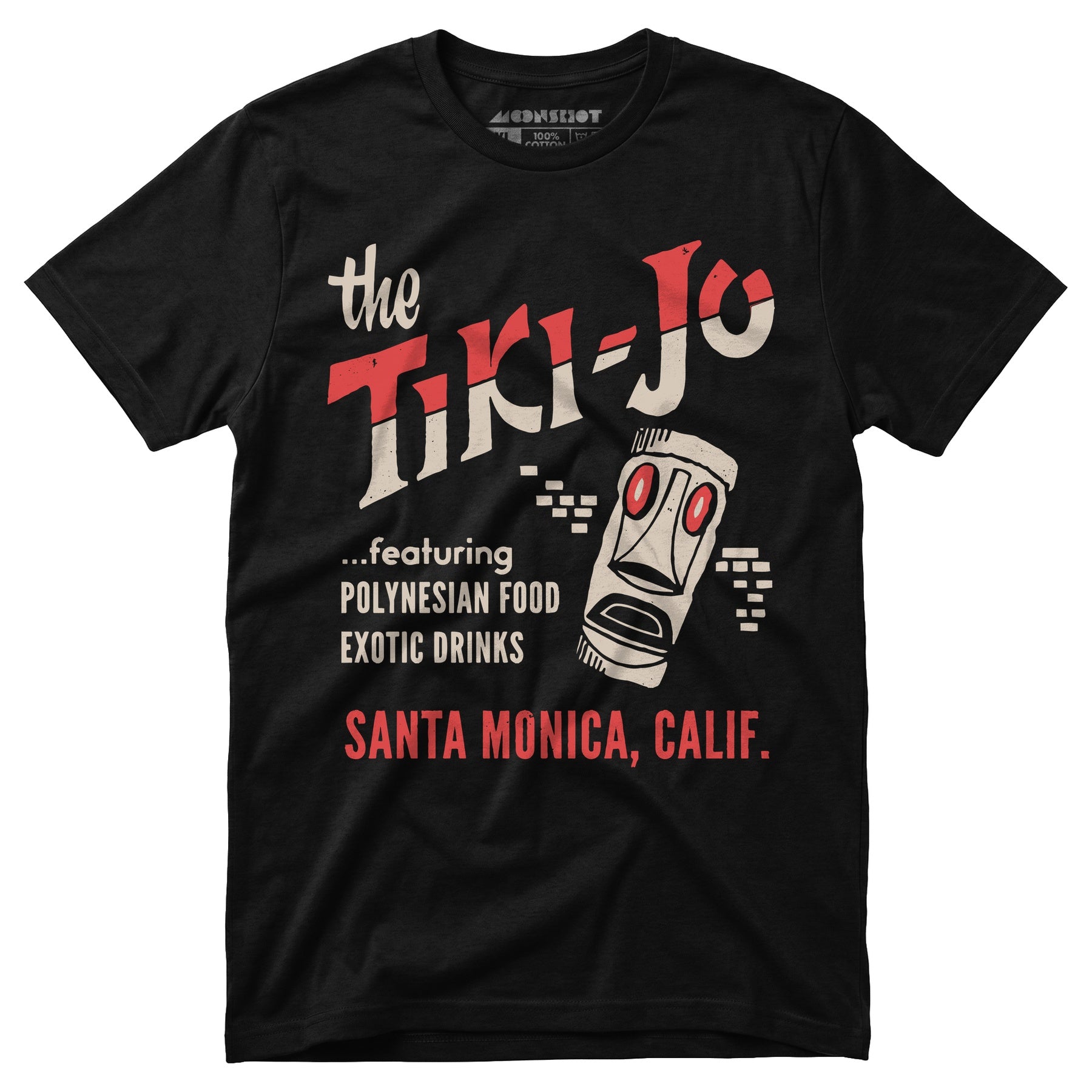 The Tiki-Jo - Santa Monica, CA - Vintage Tiki Bar - Unisex T-Shirt