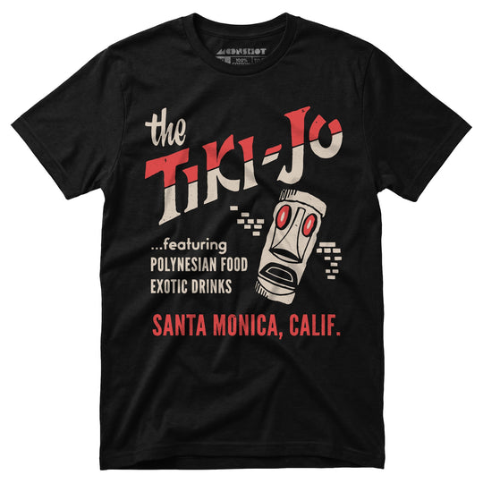 The Tiki-Jo - Santa Monica, CA - Vintage Tiki Bar - Unisex T-Shirt