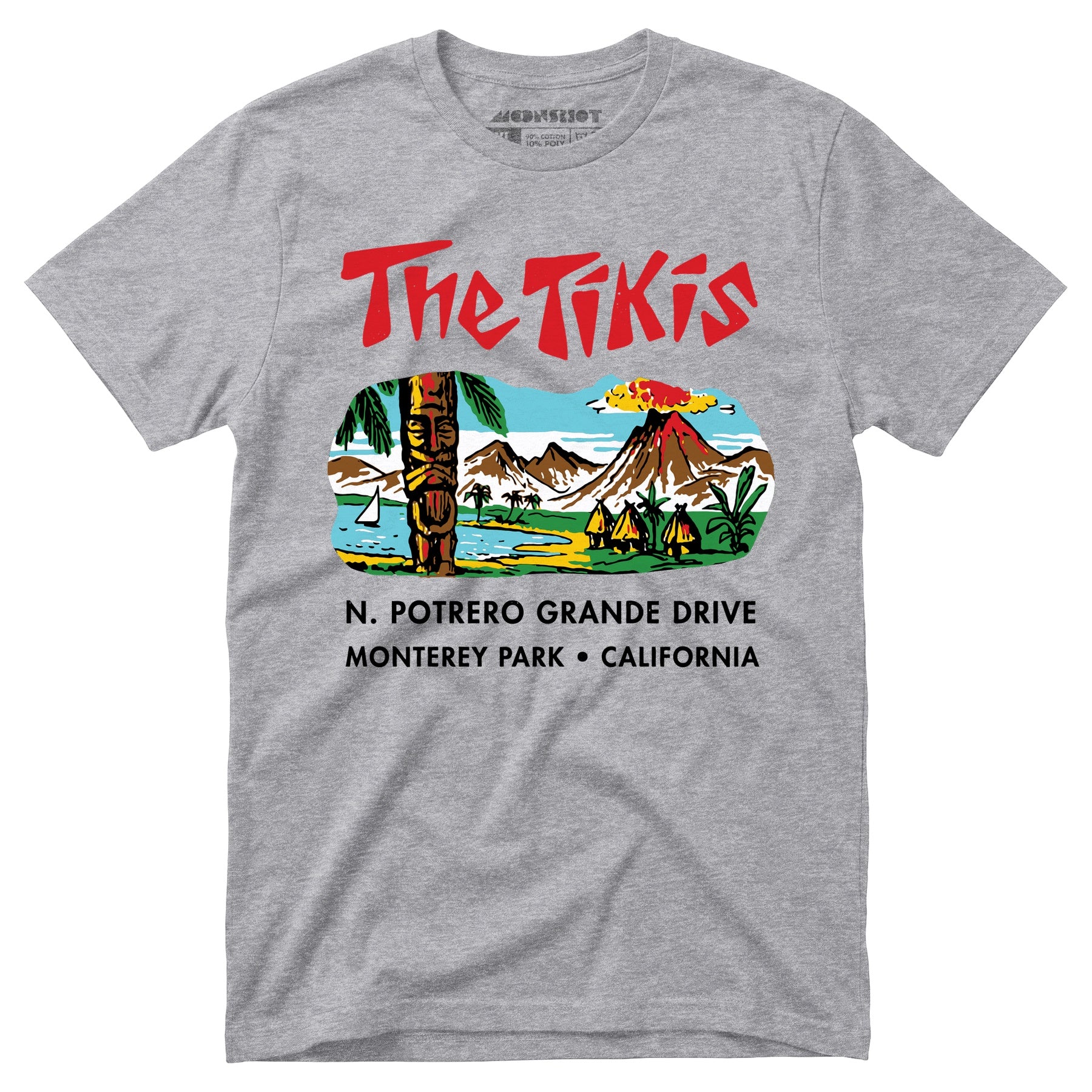 The Tikis - Monterey Park CA - Vintage Tiki Bar - Unisex T-Shirt