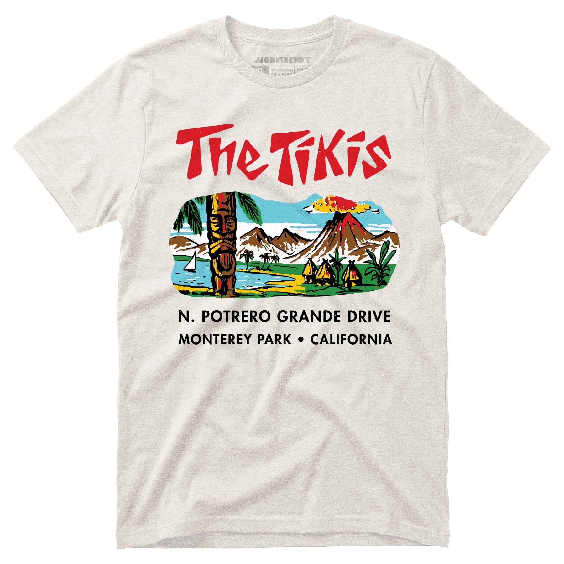 The Tikis - Monterey Park CA - Vintage Tiki Bar - Unisex T-Shirt