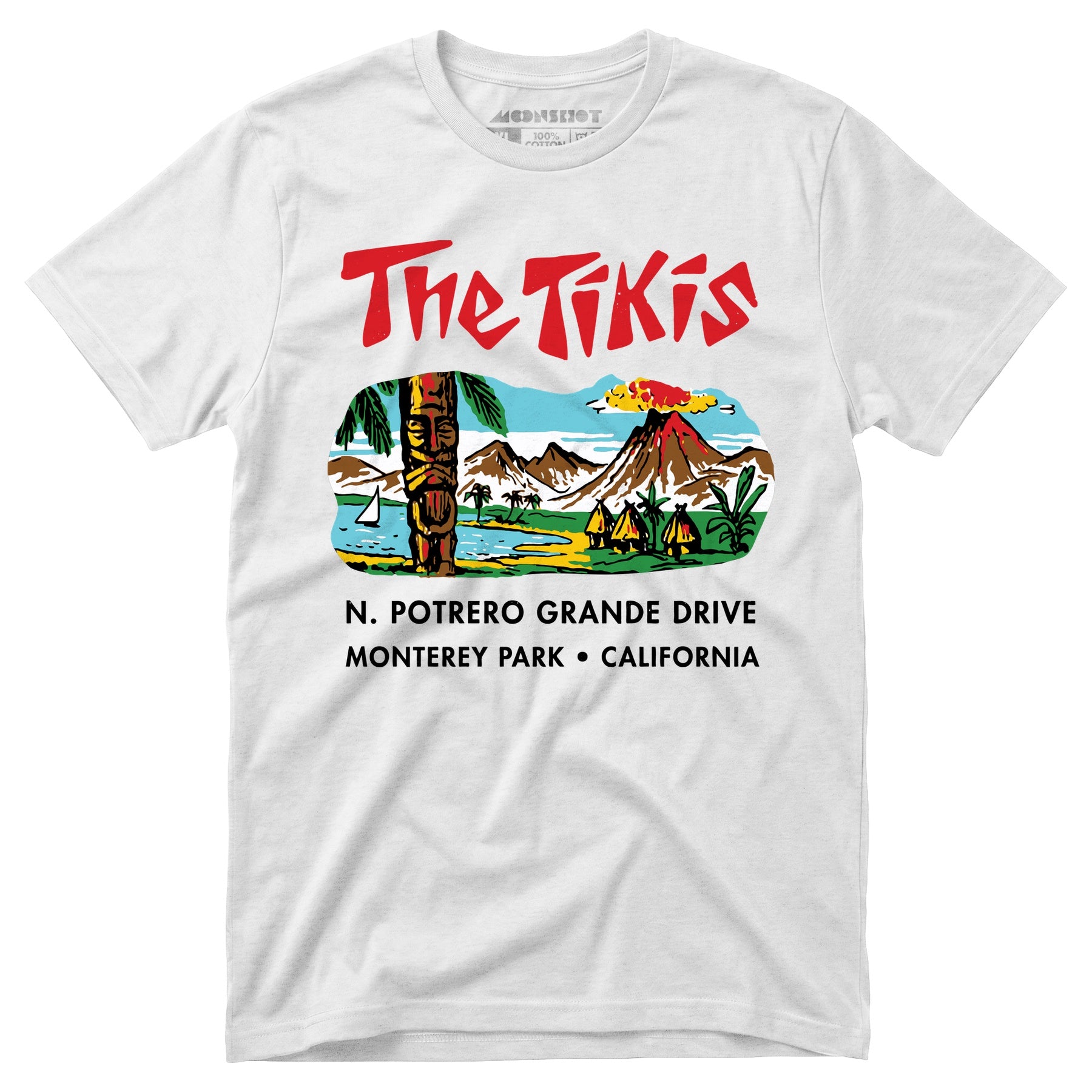 The Tikis - Monterey Park CA - Vintage Tiki Bar - Unisex T-Shirt