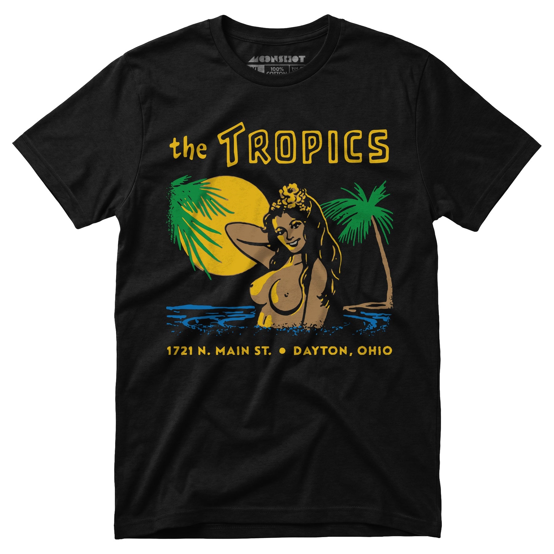 The Tropics - Dayton, OH - Vintage Tiki Bar - Unisex T-Shirt