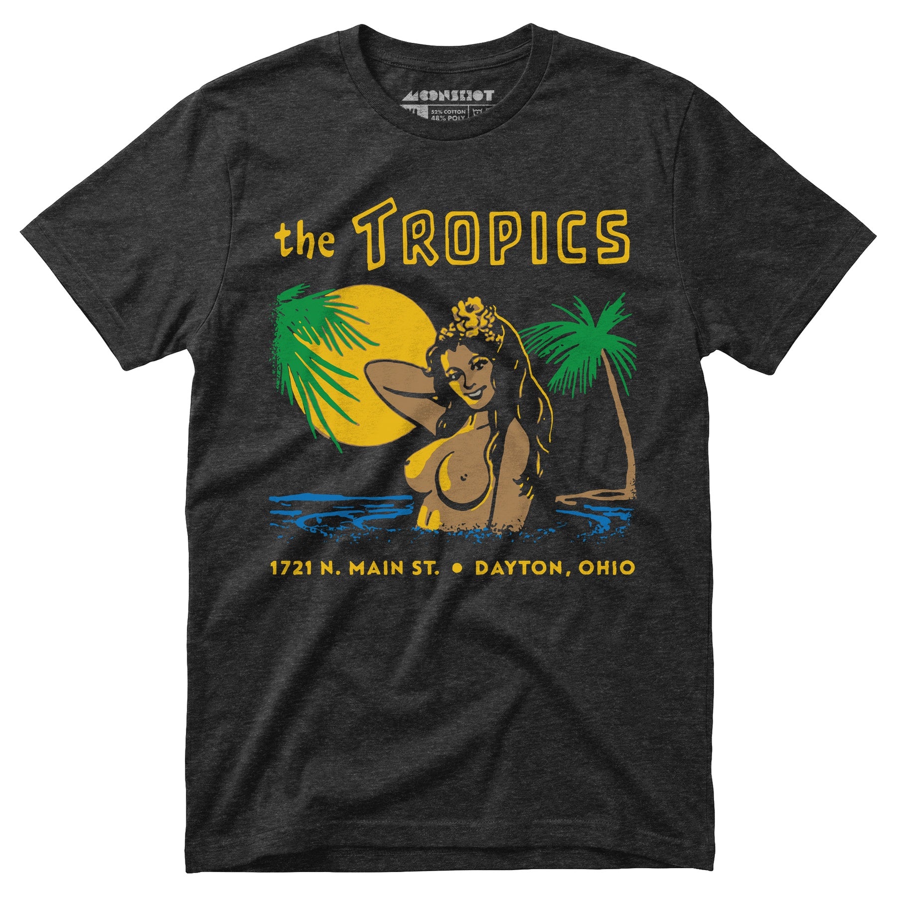 The Tropics - Dayton, OH - Vintage Tiki Bar - Unisex T-Shirt