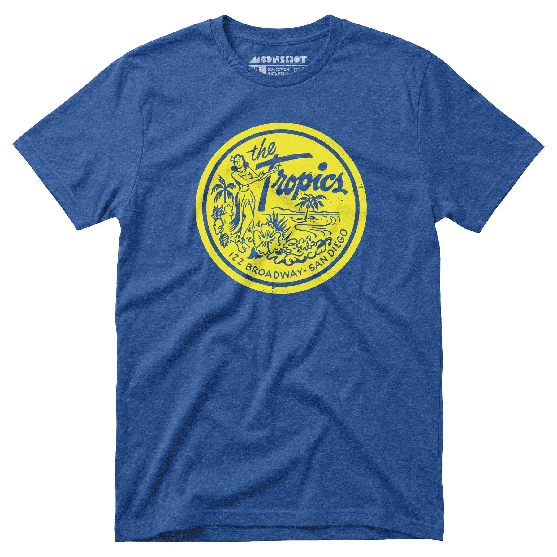 The Tropics - San Diego, CA - Vintage Tiki Bar - Unisex T-Shirt