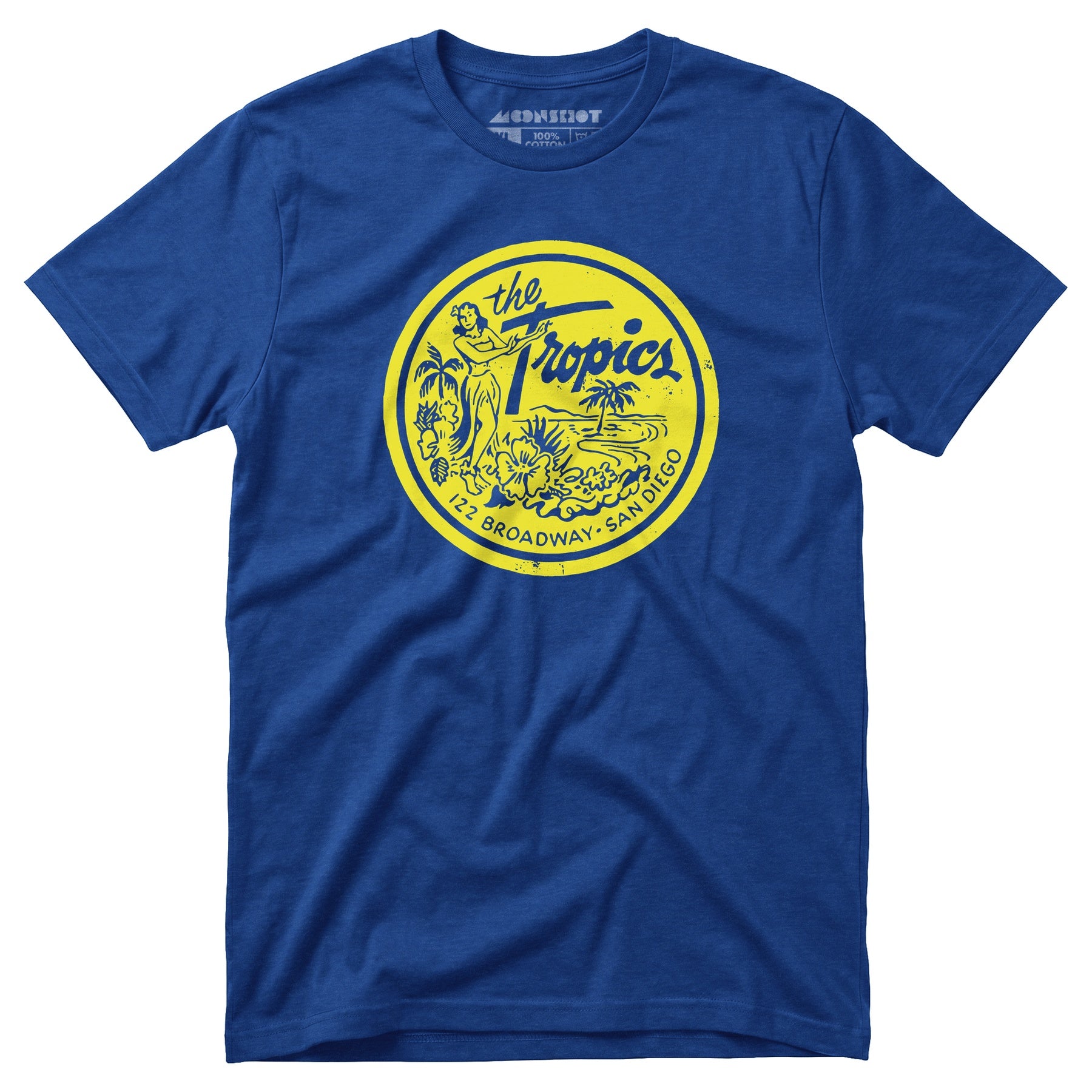 The Tropics - San Diego, CA - Vintage Tiki Bar - Unisex T-Shirt