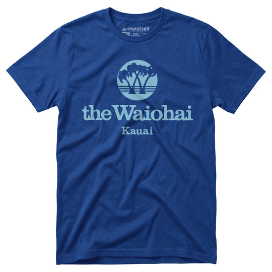 The Waiohai - Kauai, Hawaii - Vintage Hotel Resort - Unisex T-Shirt