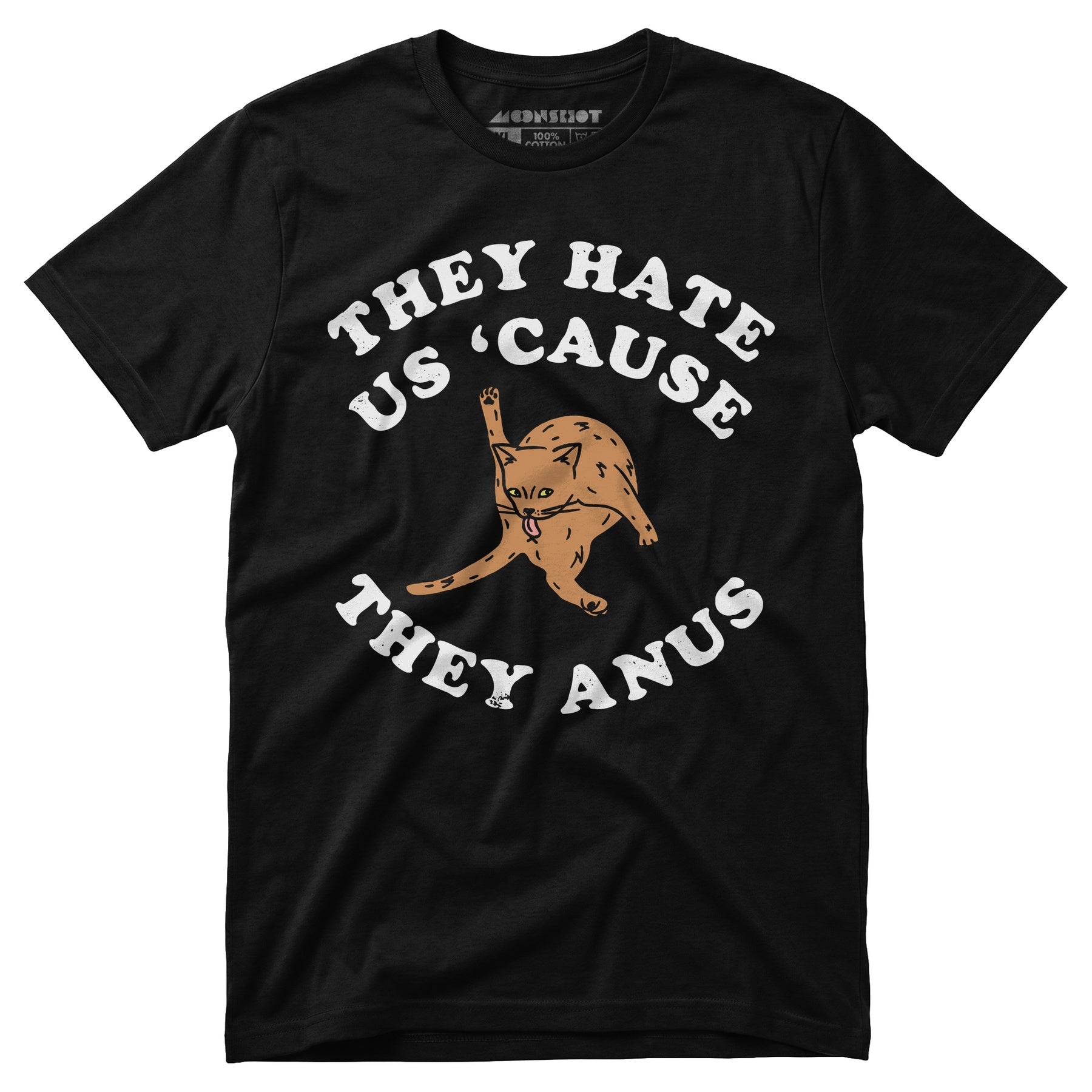 They Hate Us Cause They Anus - Unisex T-Shirt