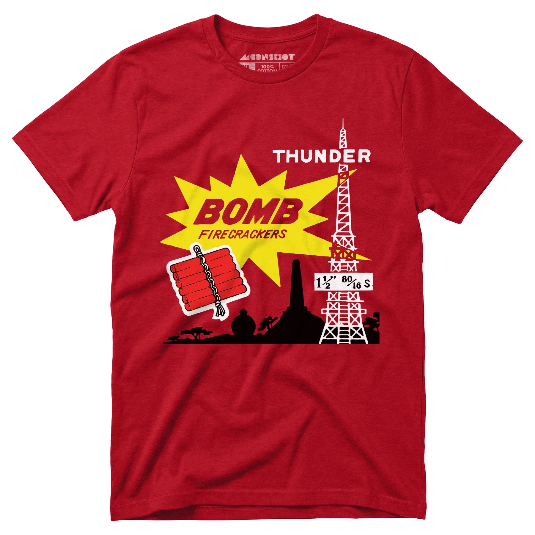 Thunder Bomb Retro Vintage Fireworks - Unisex T-Shirt