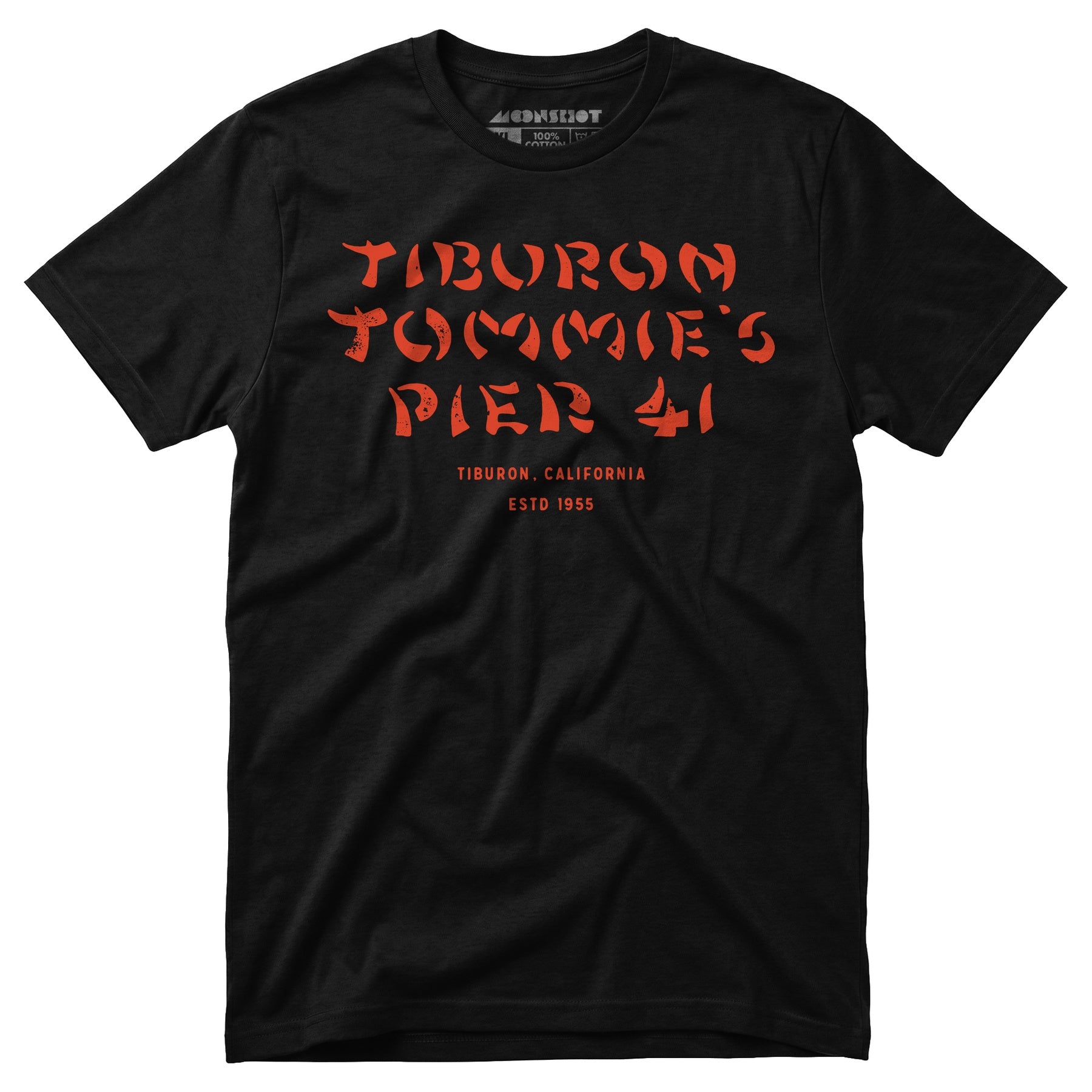 Tiburon Tommie's Pier 41 - Tiburon, CA - Vintage Tiki Bar - Unisex T-Shirt
