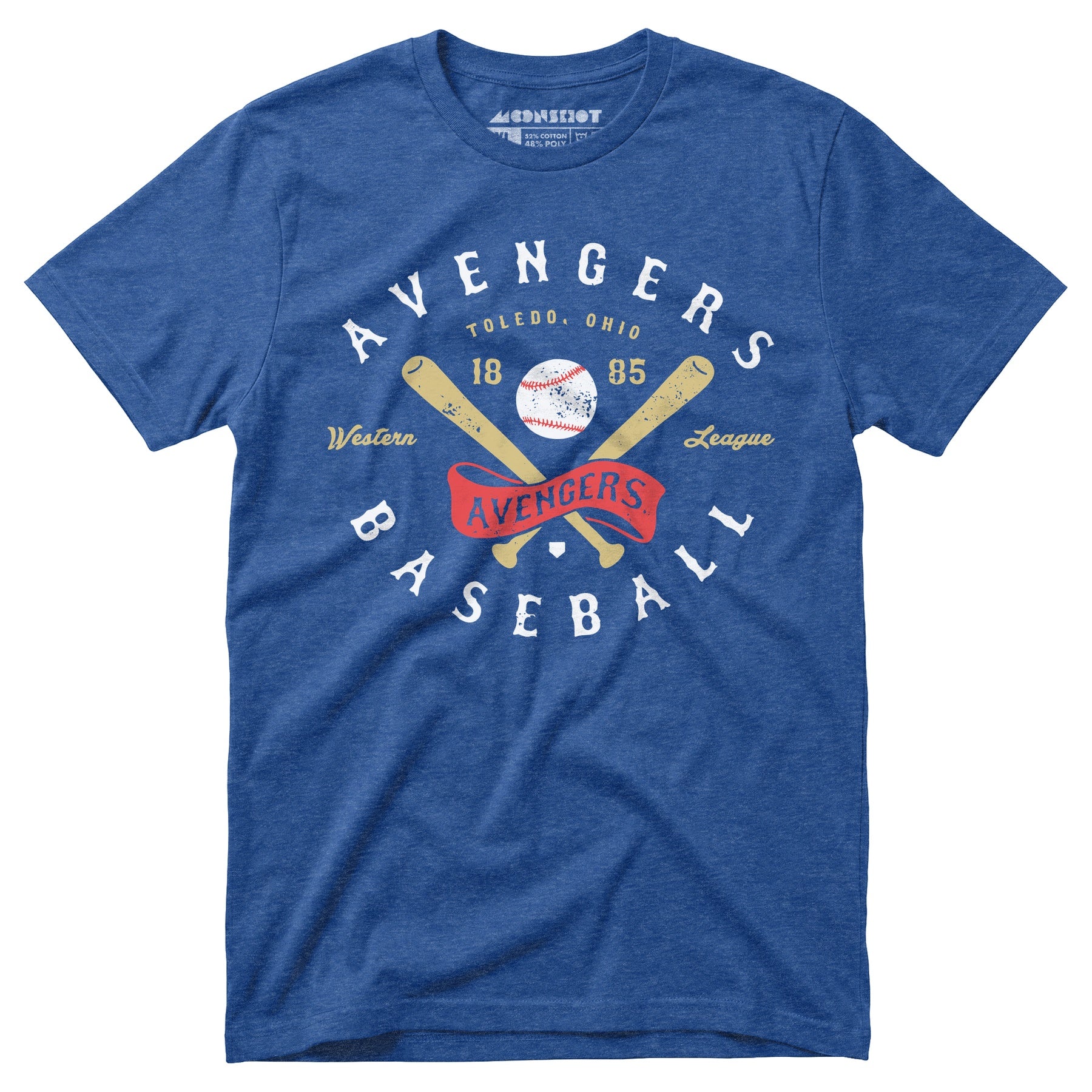 Toledo Avengers - Ohio - Vintage Defunct Baseball Teams - Unisex T-Shirt