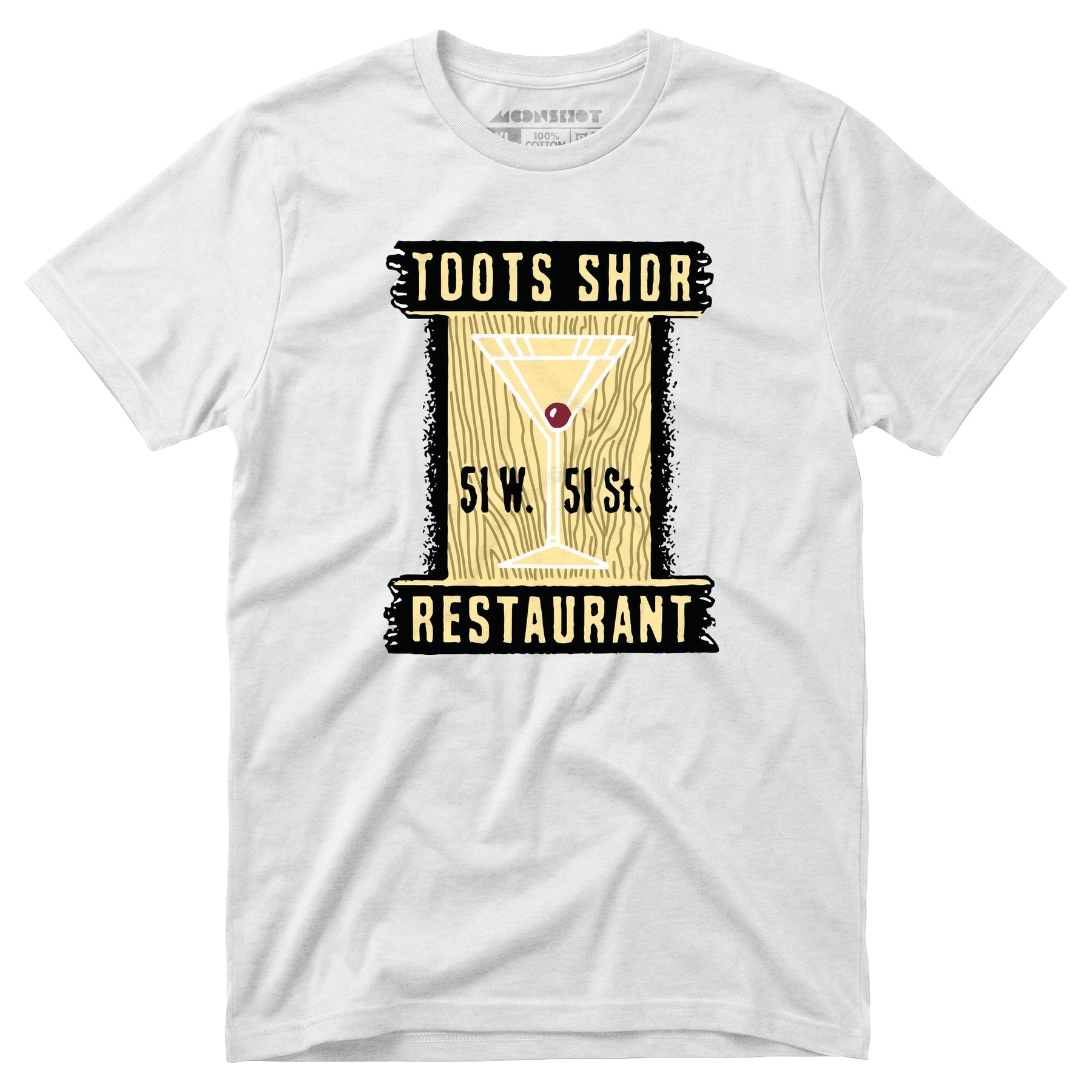 Toots Shor - Manhattan, NY - Vintage Restaurant - Unisex T-Shirt
