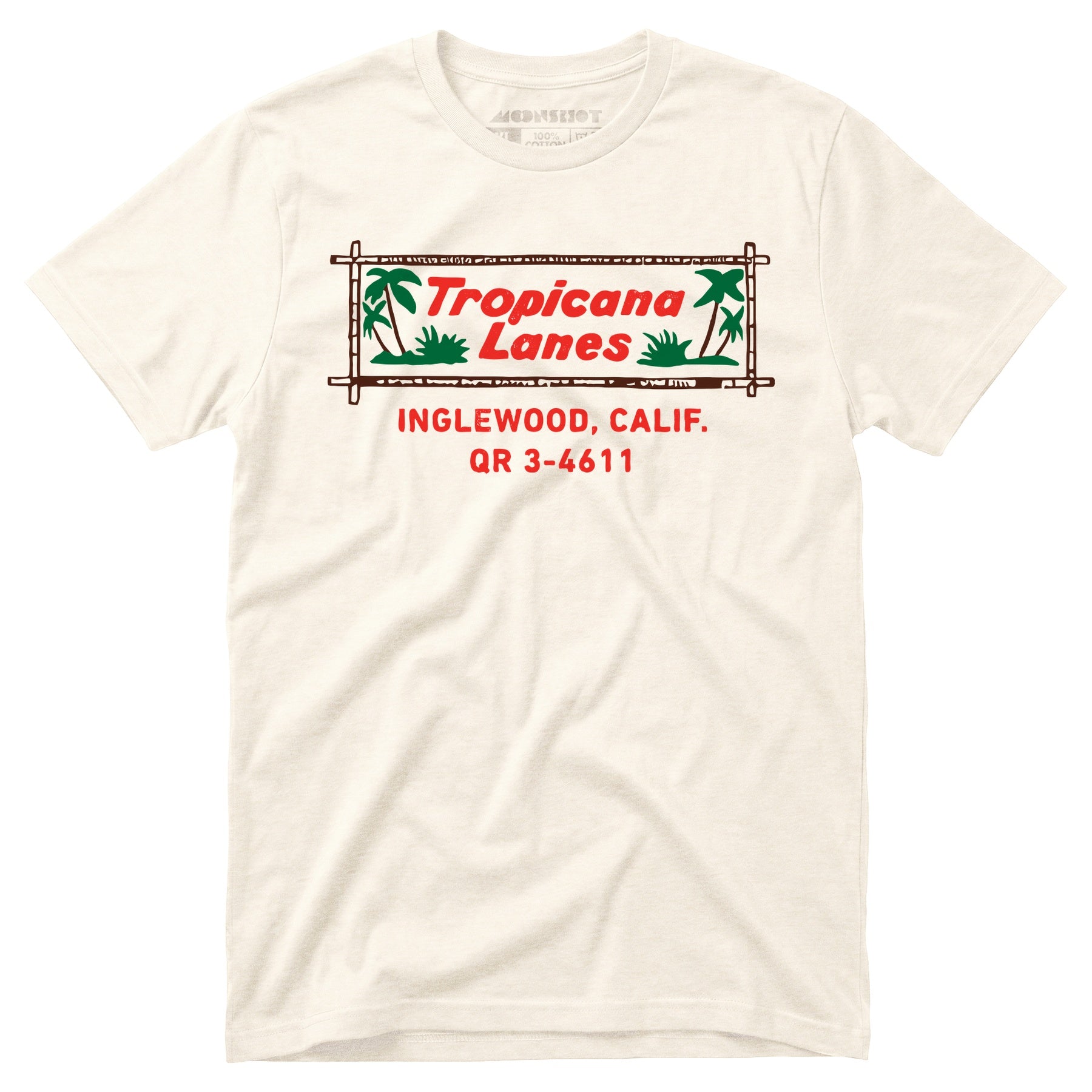 Tropicana Lanes - Inglewood, CA - Vintage Bowling Alley - Unisex T-Shirt