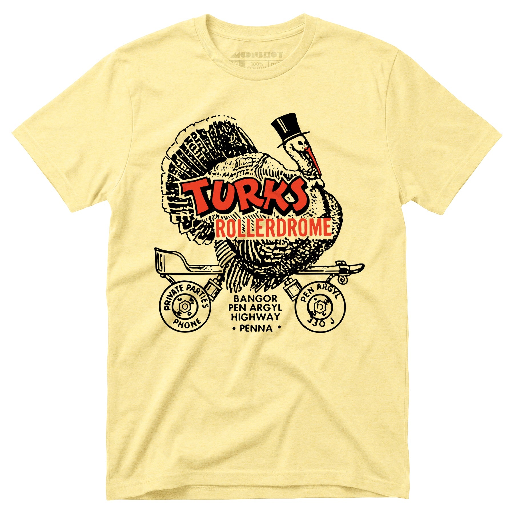 Turks Rollerdrome - Pen Argyl, PA - Vintage Roller Rink - Unisex T-Shirt