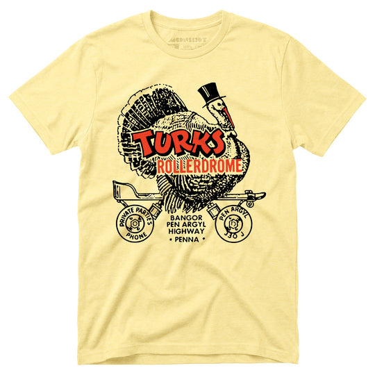 Turks Rollerdrome - Pen Argyl, PA - Vintage Roller Rink - Unisex T-Shirt