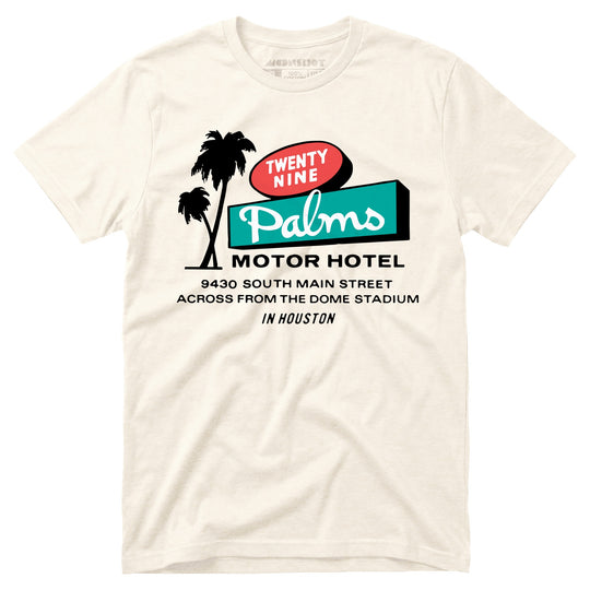 Twenty Nine Palms Motor Hotel - Houston, TX - Unisex T-Shirt