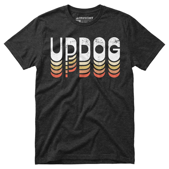 Updog - Unisex T-Shirt in Dark Grey Heather