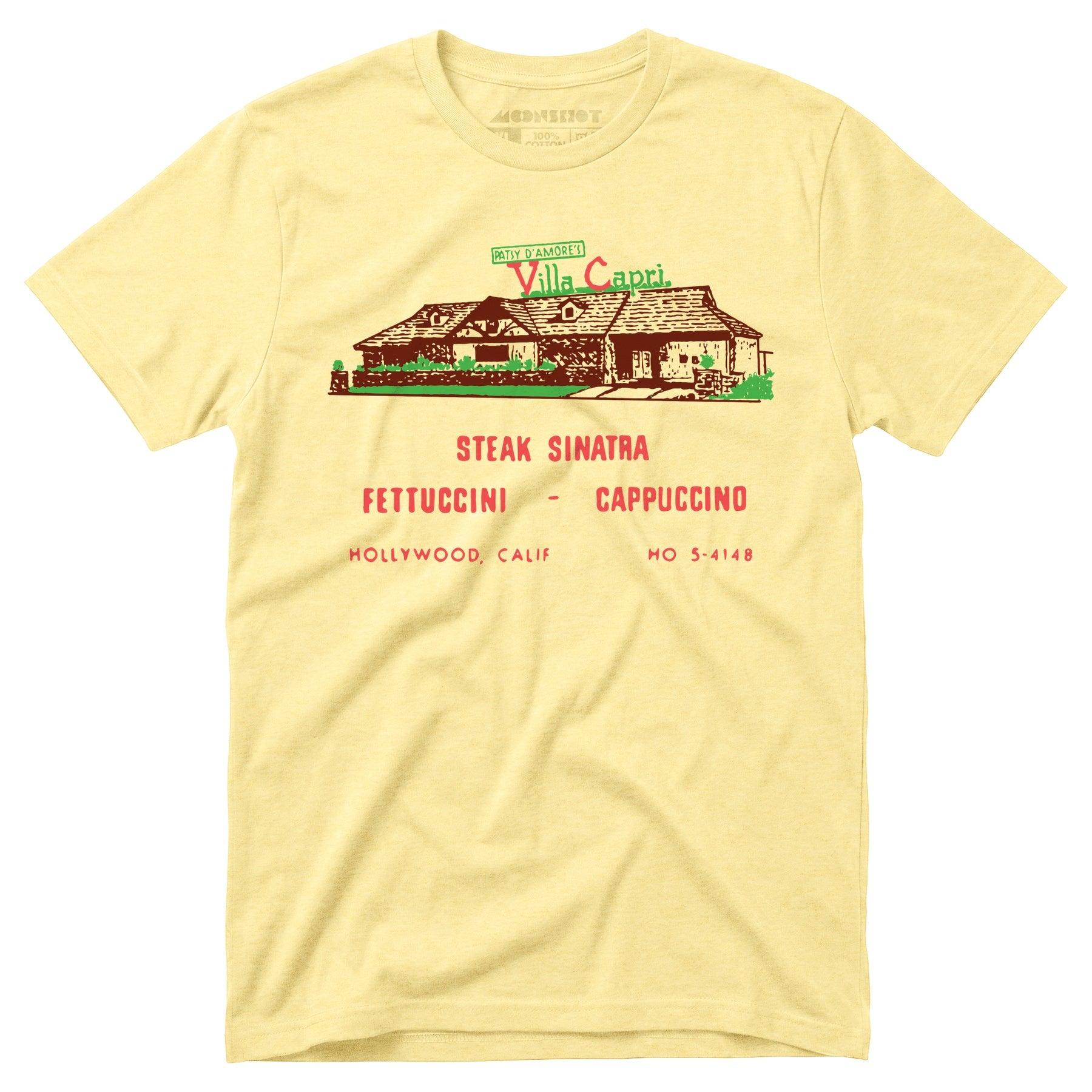 Villa Capri - Hollywood, CA - Vintage Restaurant - Unisex T-Shirt