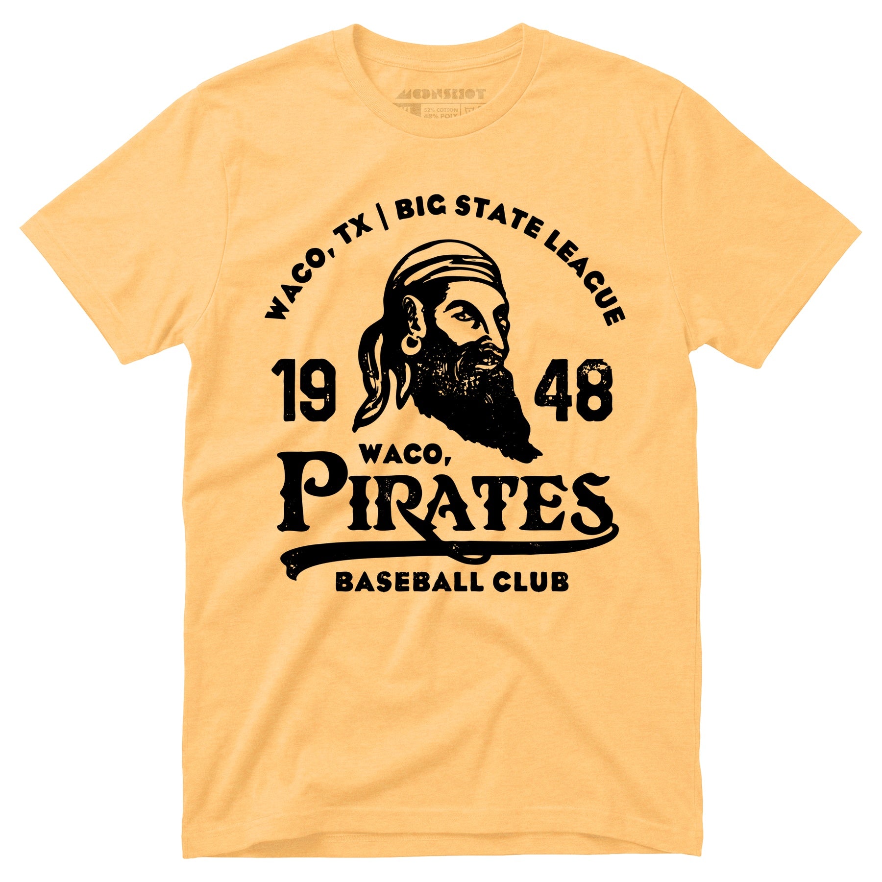 Waco Pirates - Texas - Vintage Defunct Baseball Teams - Unisex T-Shirt