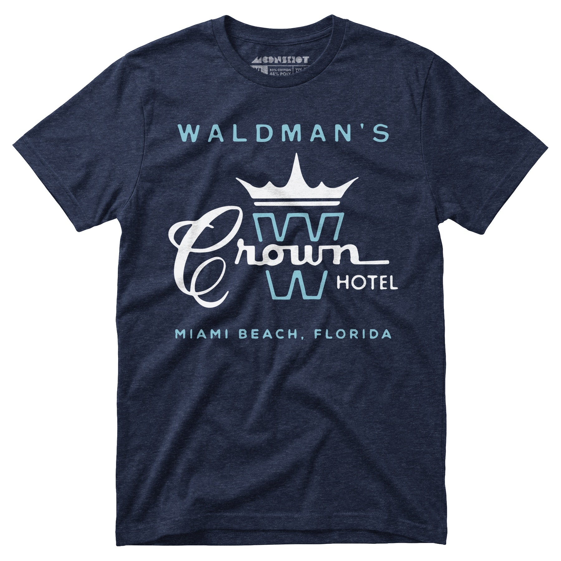 Waldman's Crown Hotel - Miami, FL - Vintage Hotel - Unisex T-Shirt