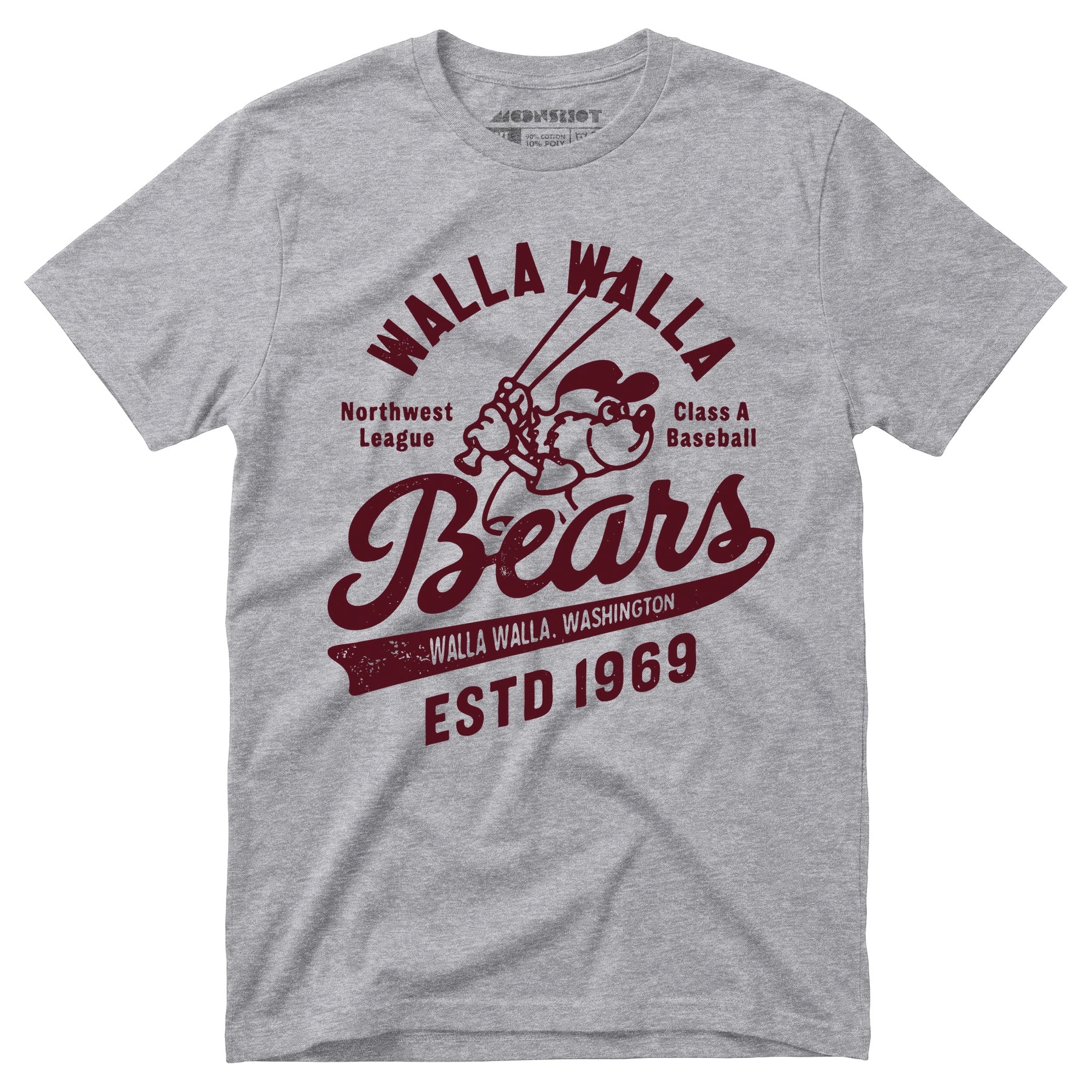 Walla Walla Bears - Washington - Vintage Defunct Baseball Teams - Unisex T-Shirt