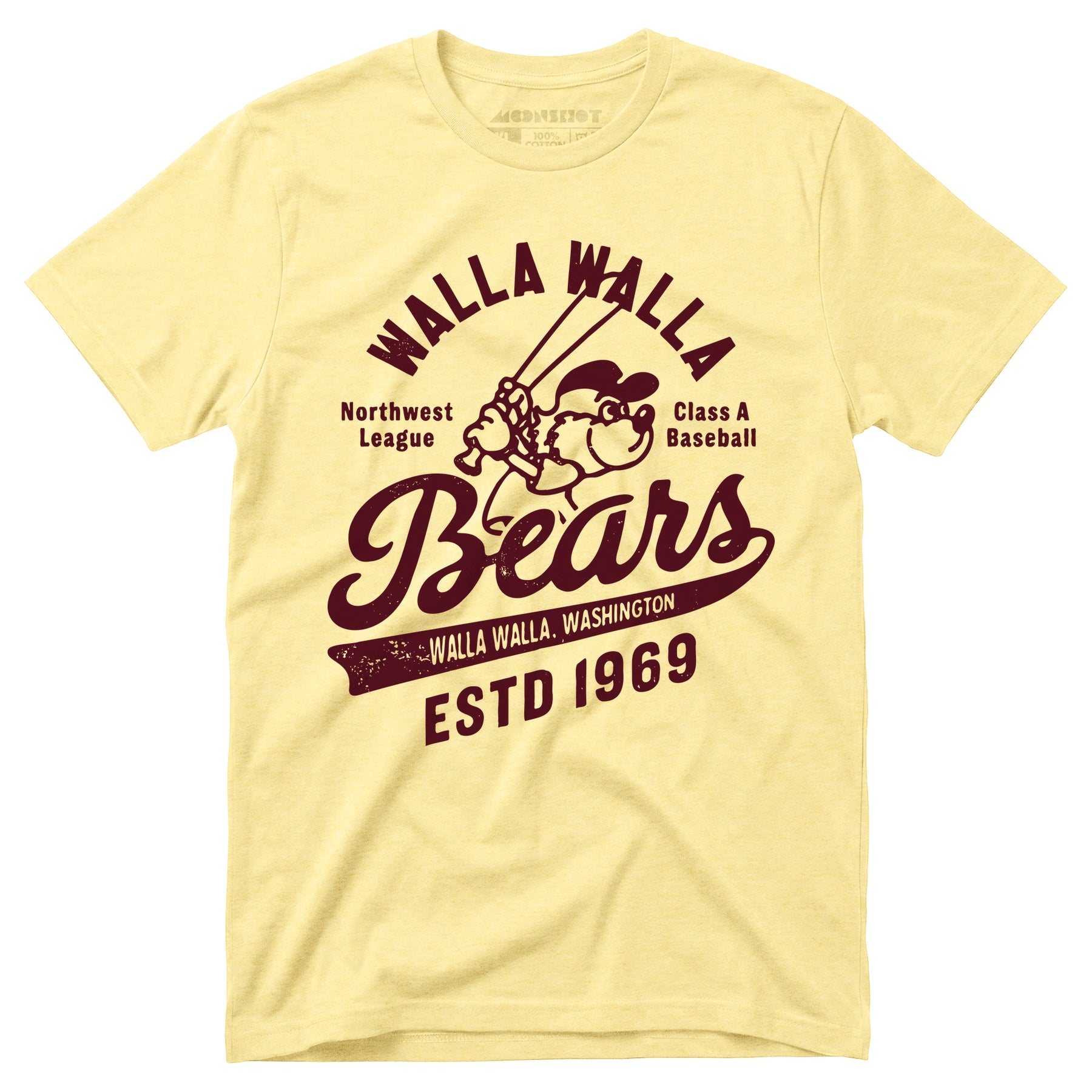 Walla Walla Bears - Washington - Vintage Defunct Baseball Teams - Unisex T-Shirt