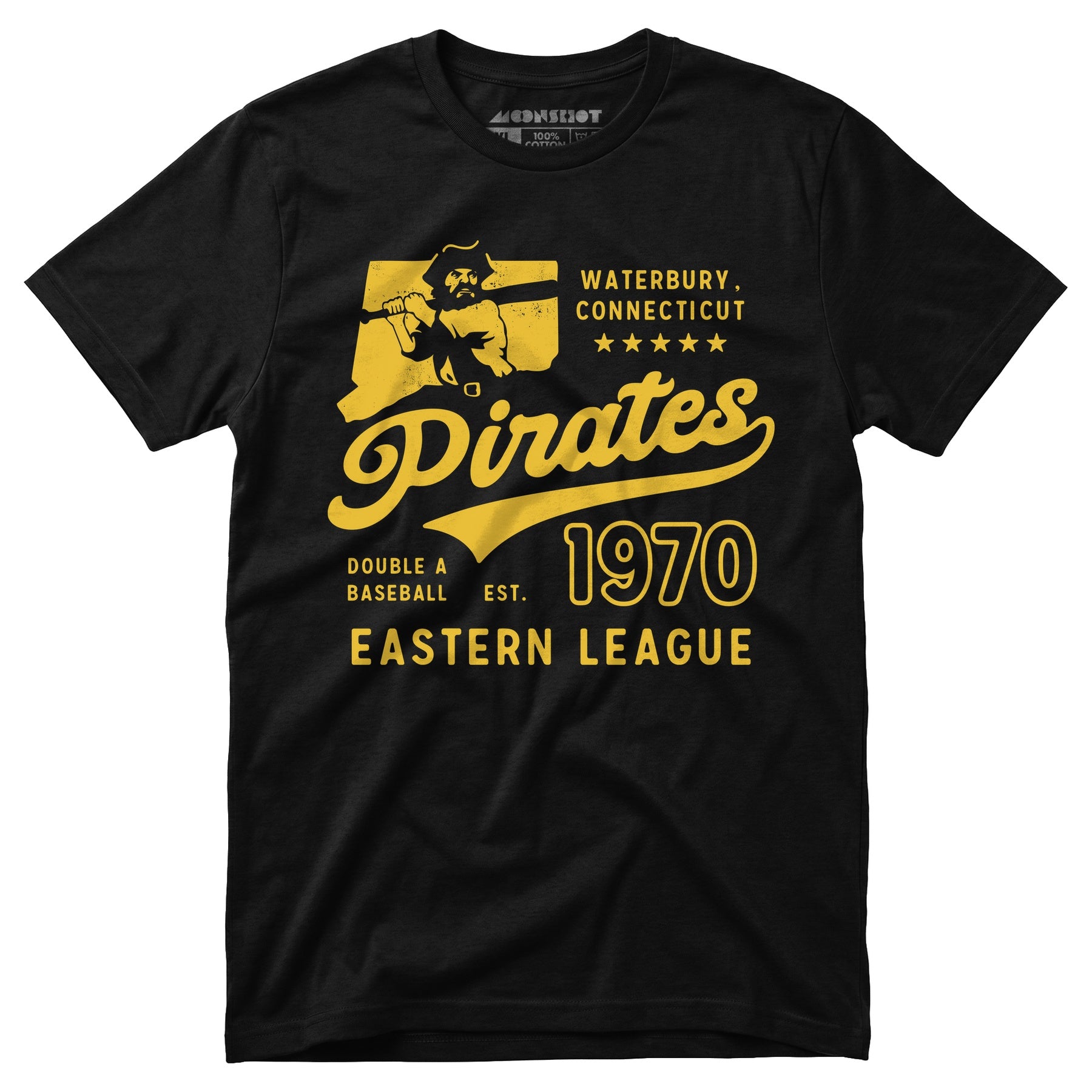 Waterbury Pirates - Connecticut - Vintage Defunct Baseball Teams - Unisex T-Shirt