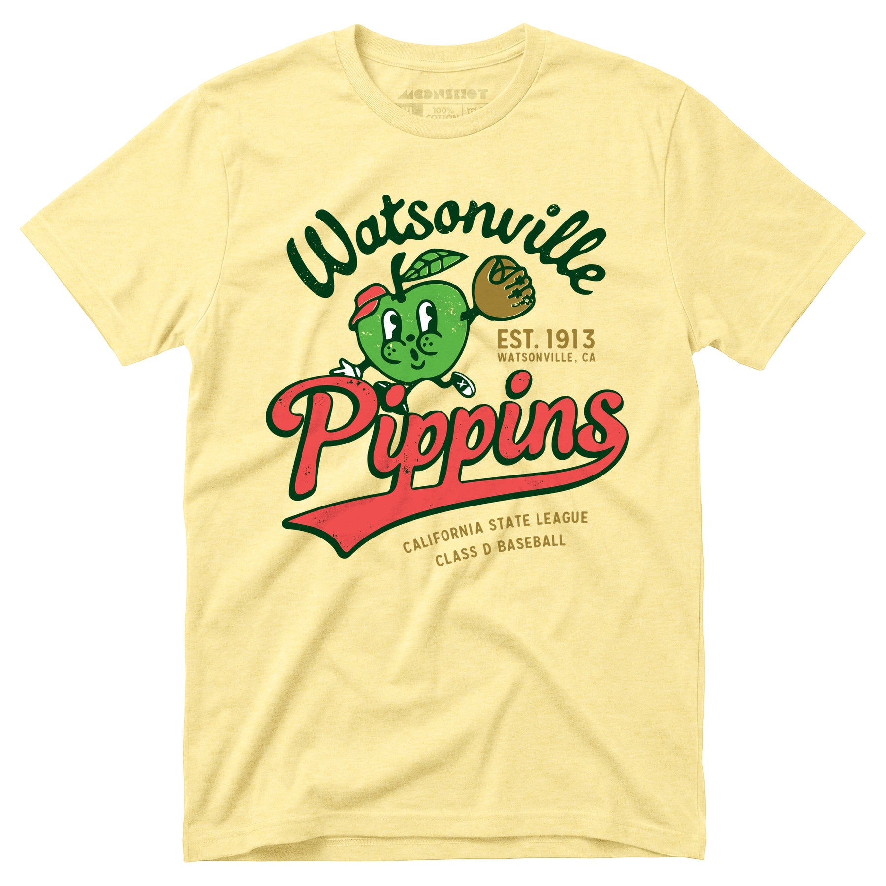 Watsonville Pippins - California - Vintage Defunct Baseball Teams - Unisex T-Shirt