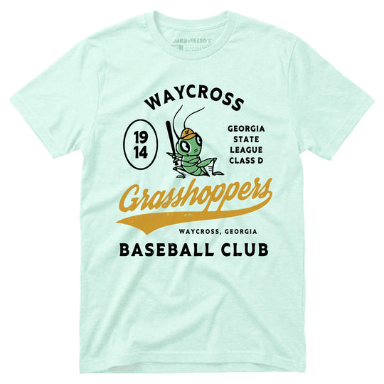 Waycross Grasshoppers - Georgia - Vintage Defunct Baseball Teams - Unisex T-Shirt