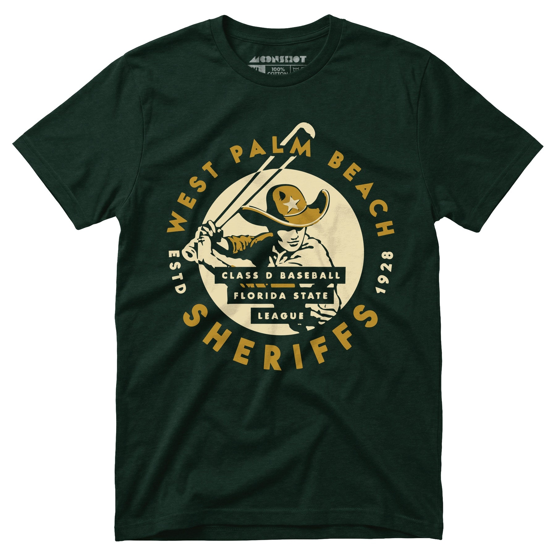 West Palm Beach Sheriffs - Florida - Vintage Defunct Baseball Teams - Unisex T-Shirt