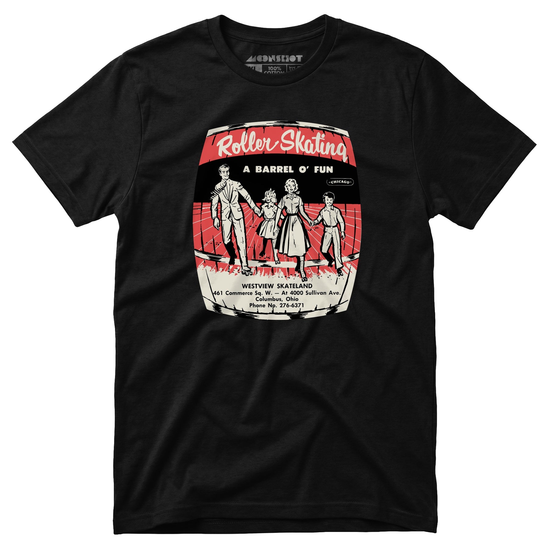 Westview Skateland - Columbus, OH - Vintage Roller Rink - Unisex T-Shirt