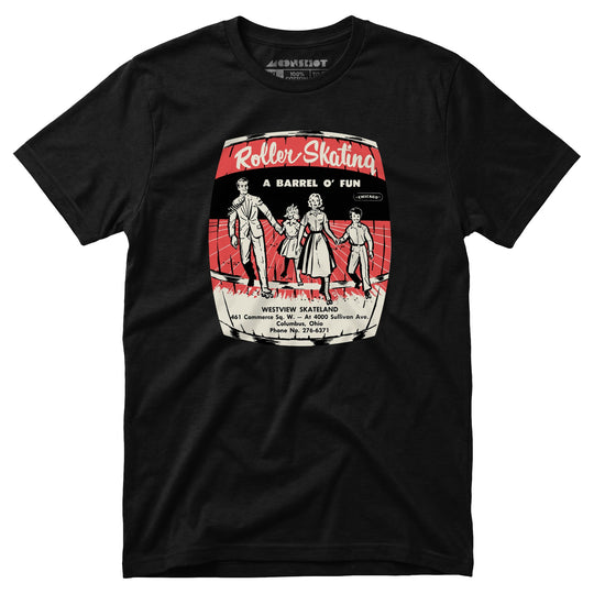 Westview Skateland - Columbus, OH - Vintage Roller Rink - Unisex T-Shirt