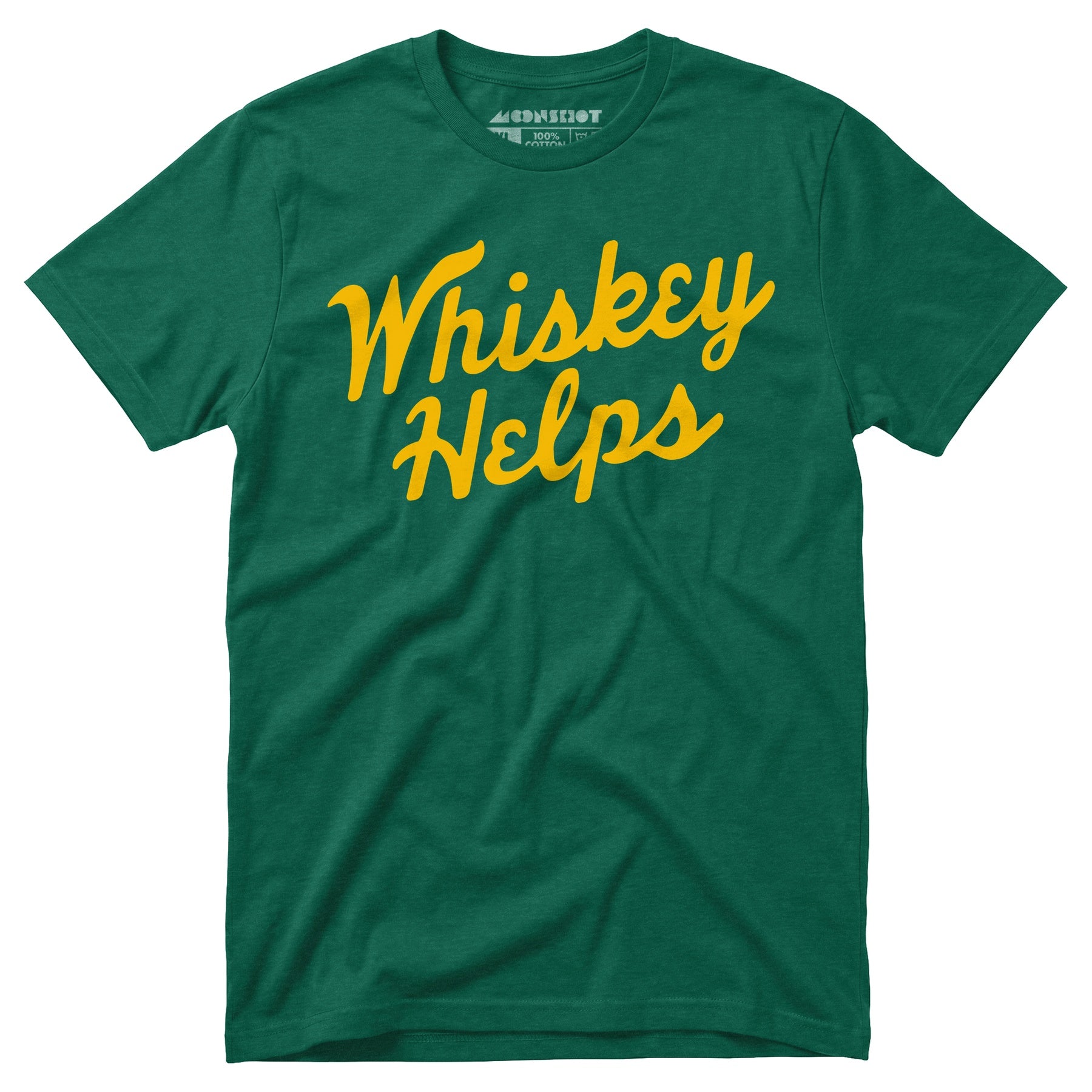 Whiskey Helps - Unisex T-Shirt