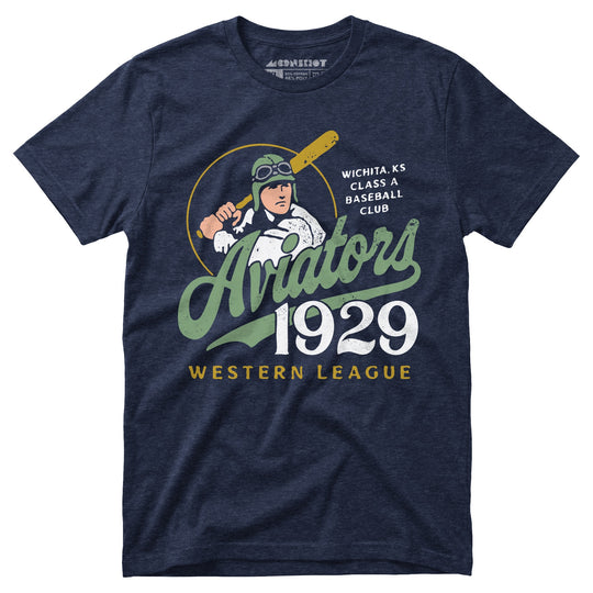 Wichita Aviators - Kansas - Vintage Defunct Baseball Teams - Unisex T-Shirt