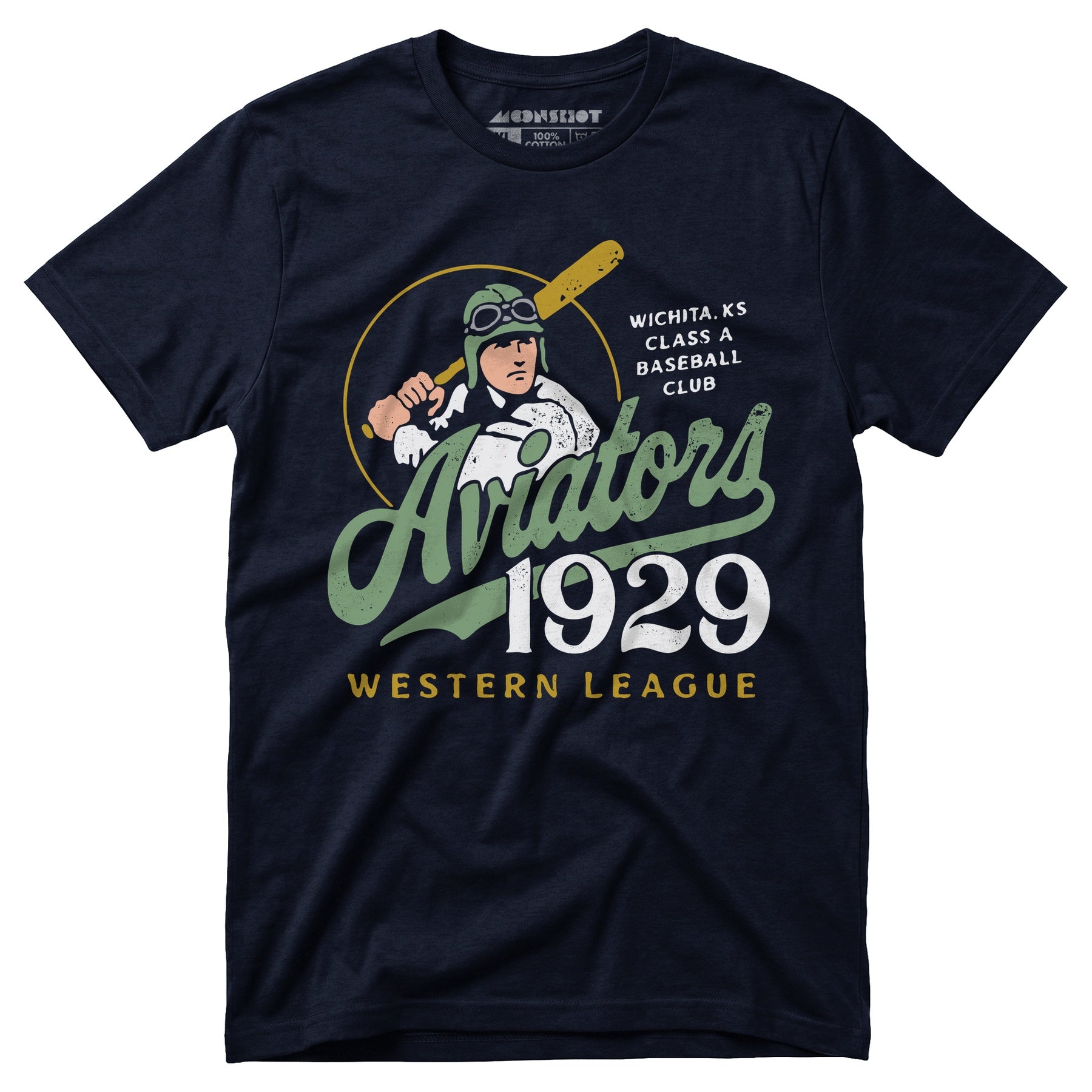 Wichita Aviators - Kansas - Vintage Defunct Baseball Teams - Unisex T-Shirt