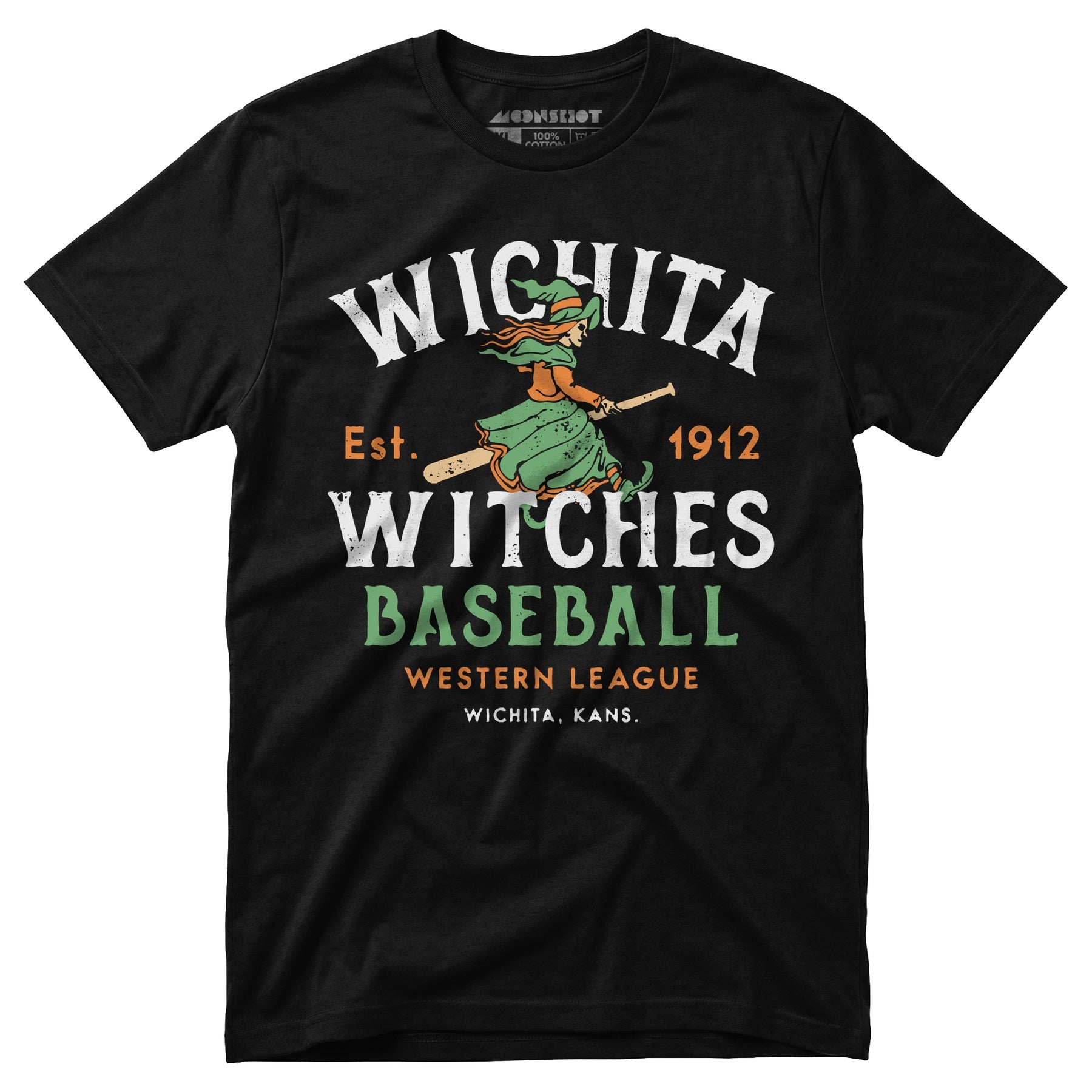 Wichita Witches - Kansas - Vintage Defunct Baseball Teams - Unisex T-Shirt