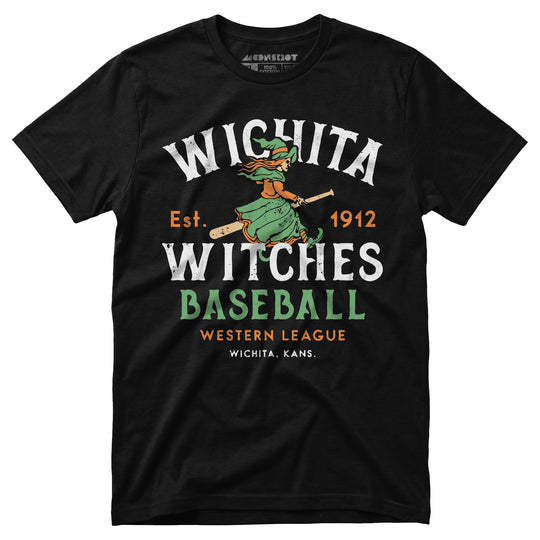 Wichita Witches - Kansas - Vintage Defunct Baseball Teams - Unisex T-Shirt