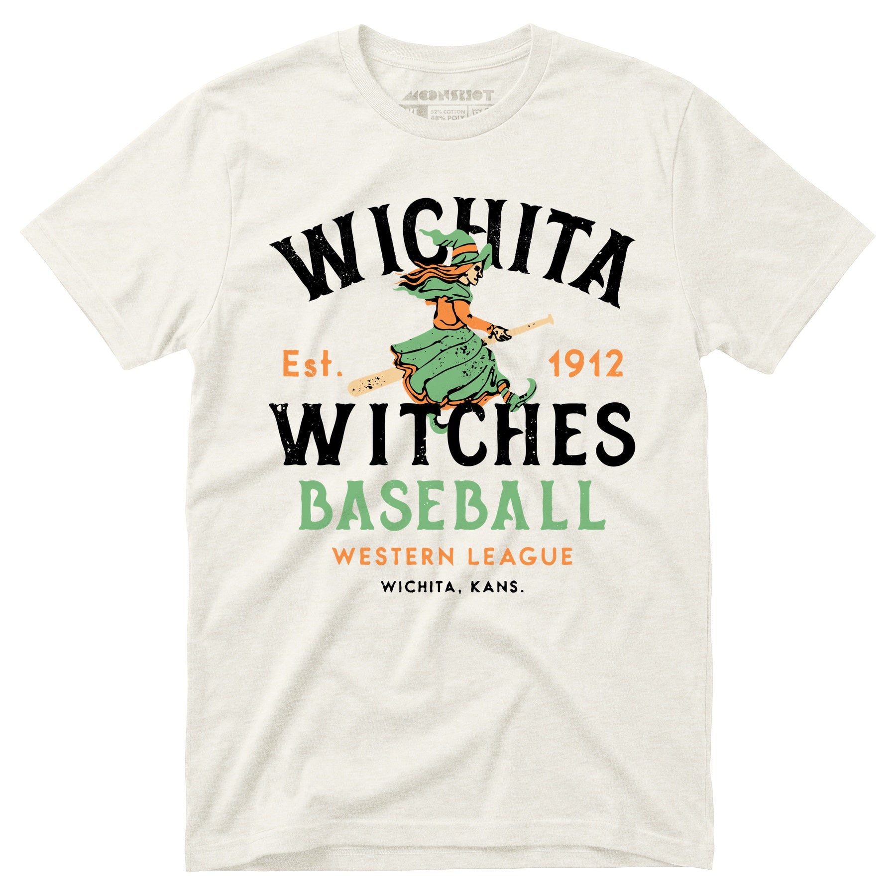 Wichita Witches - Kansas - Vintage Defunct Baseball Teams - Unisex T-Shirt