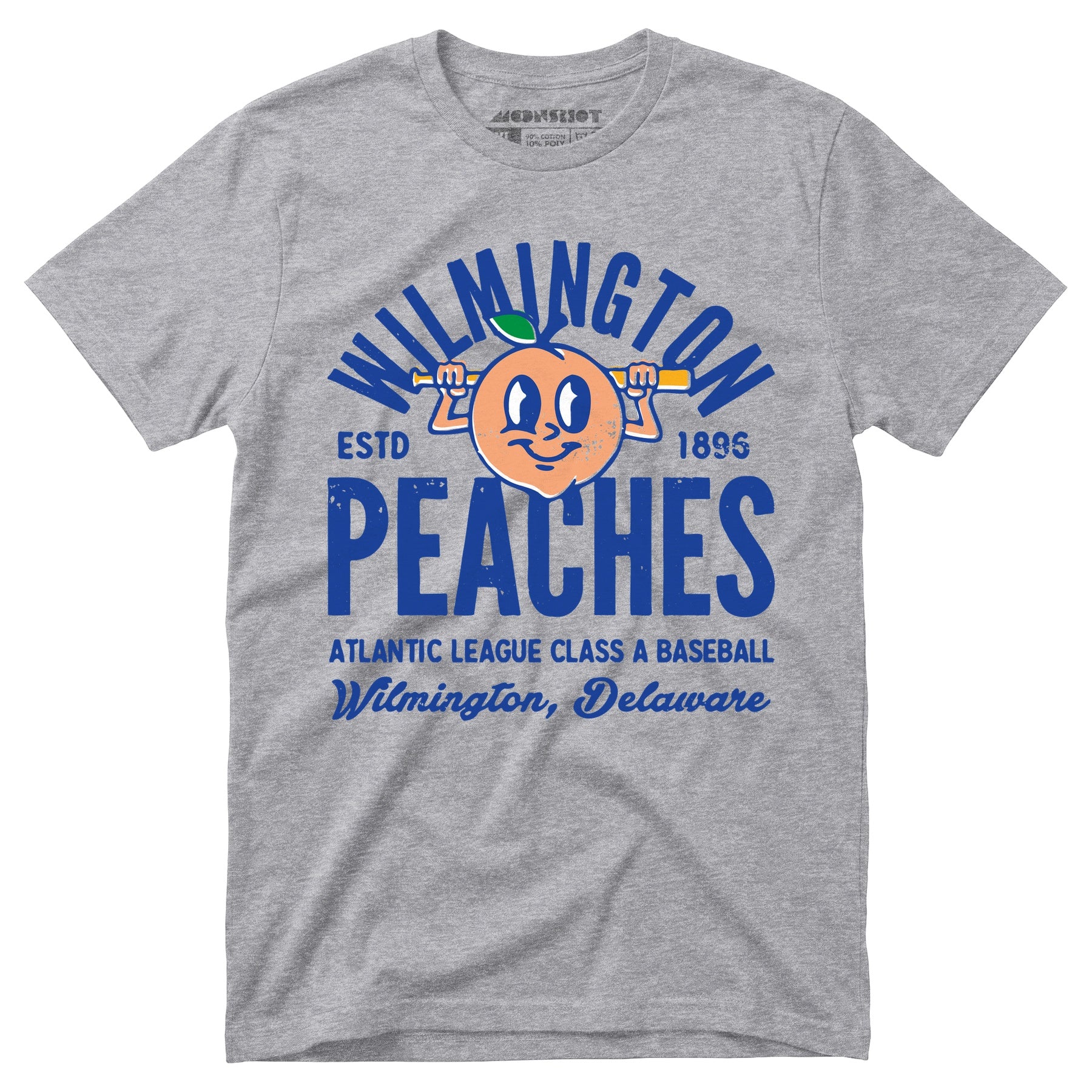 Wilmington Peaches - Delaware - Vintage Defunct Baseball Teams - Unisex T-Shirt