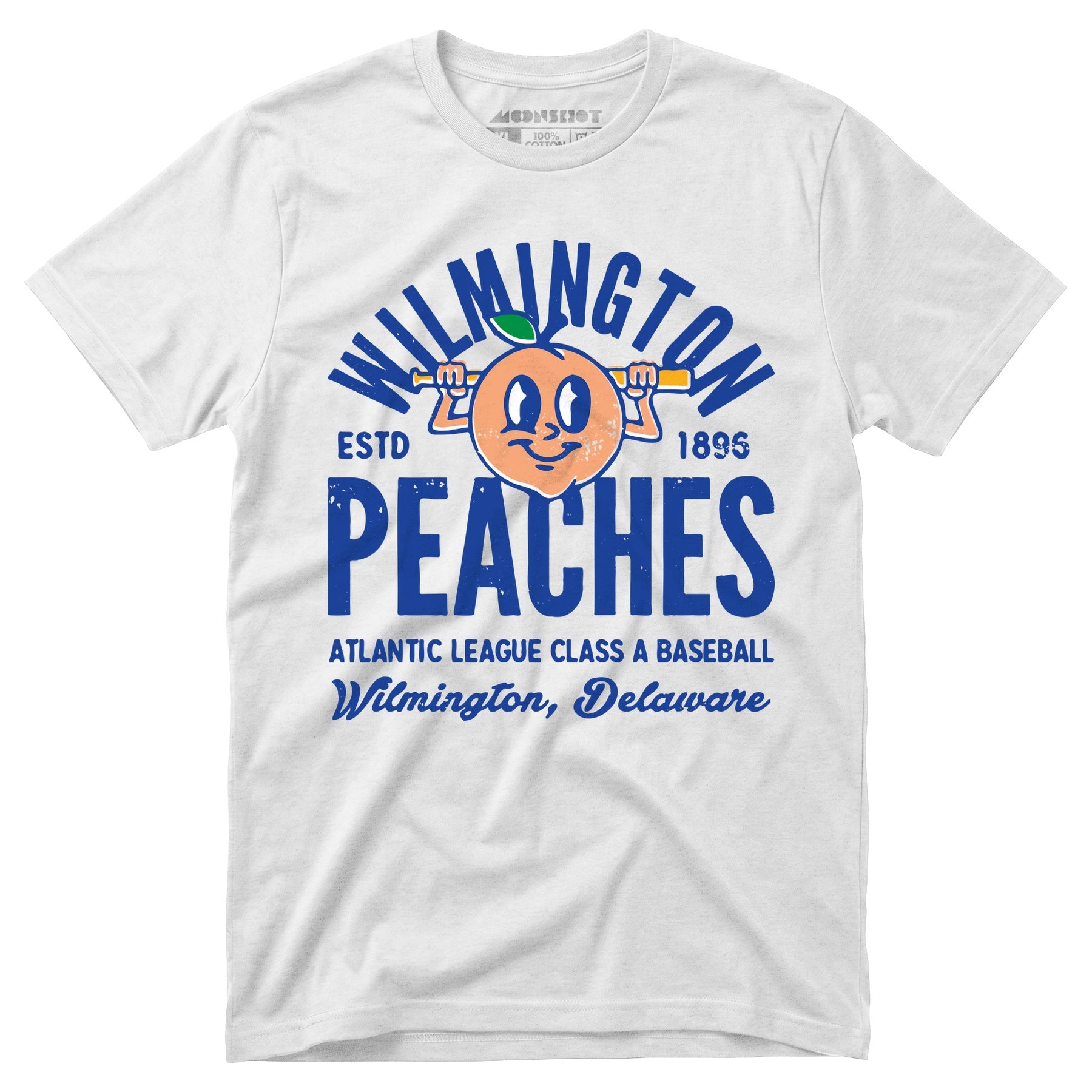 Wilmington Peaches - Delaware - Vintage Defunct Baseball Teams - Unisex T-Shirt