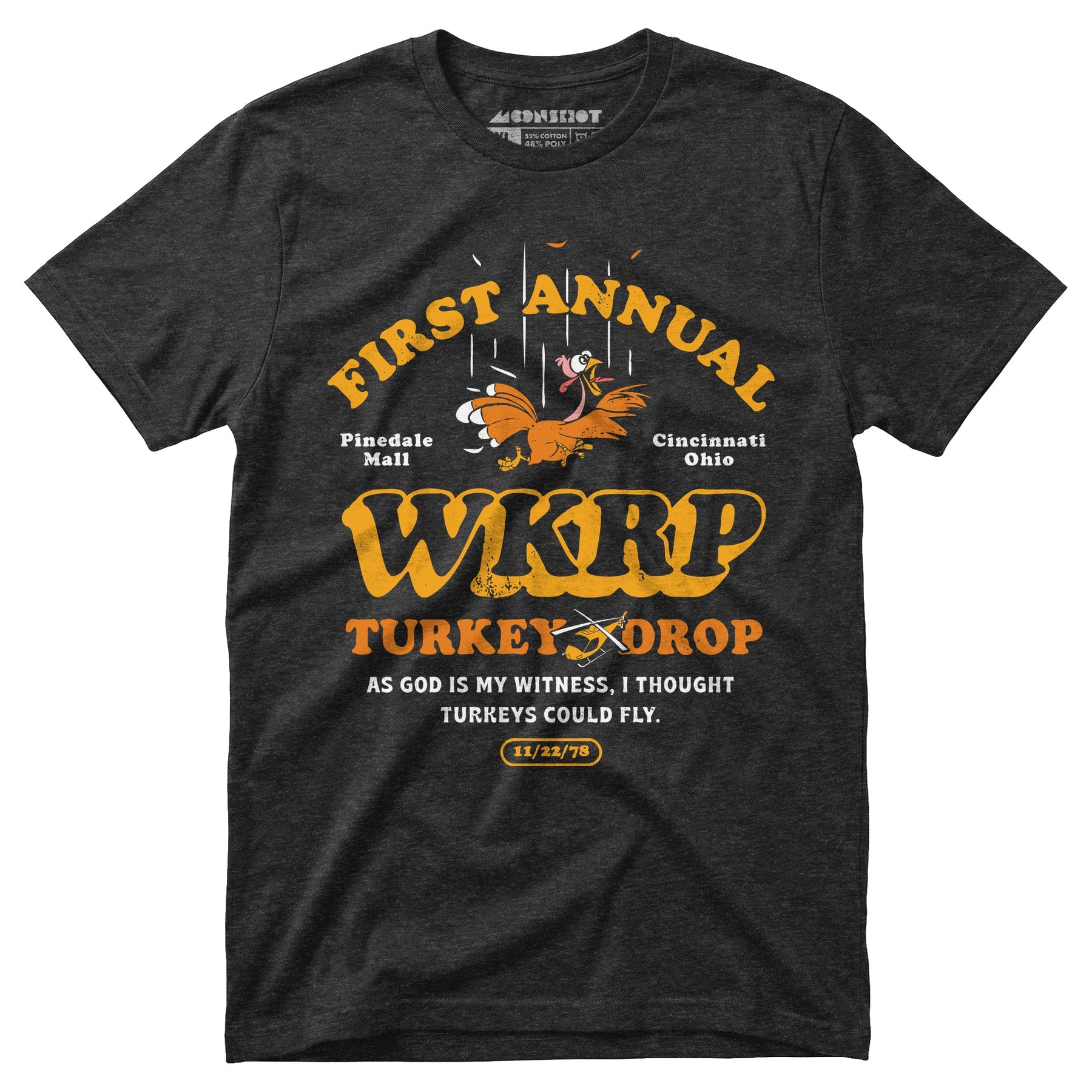 WKRP Turkey Drop - Unisex T-Shirt