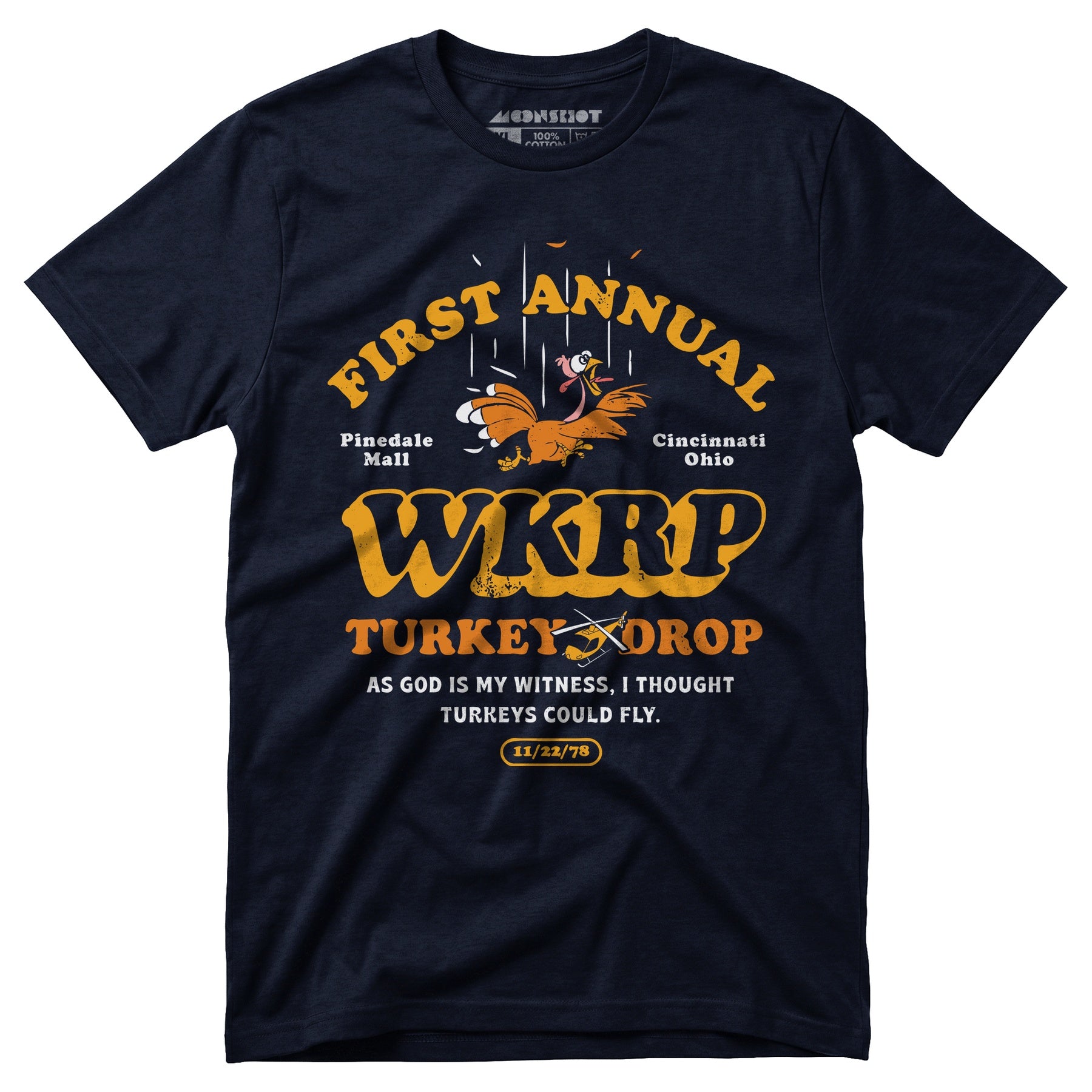 WKRP Turkey Drop - Unisex T-Shirt