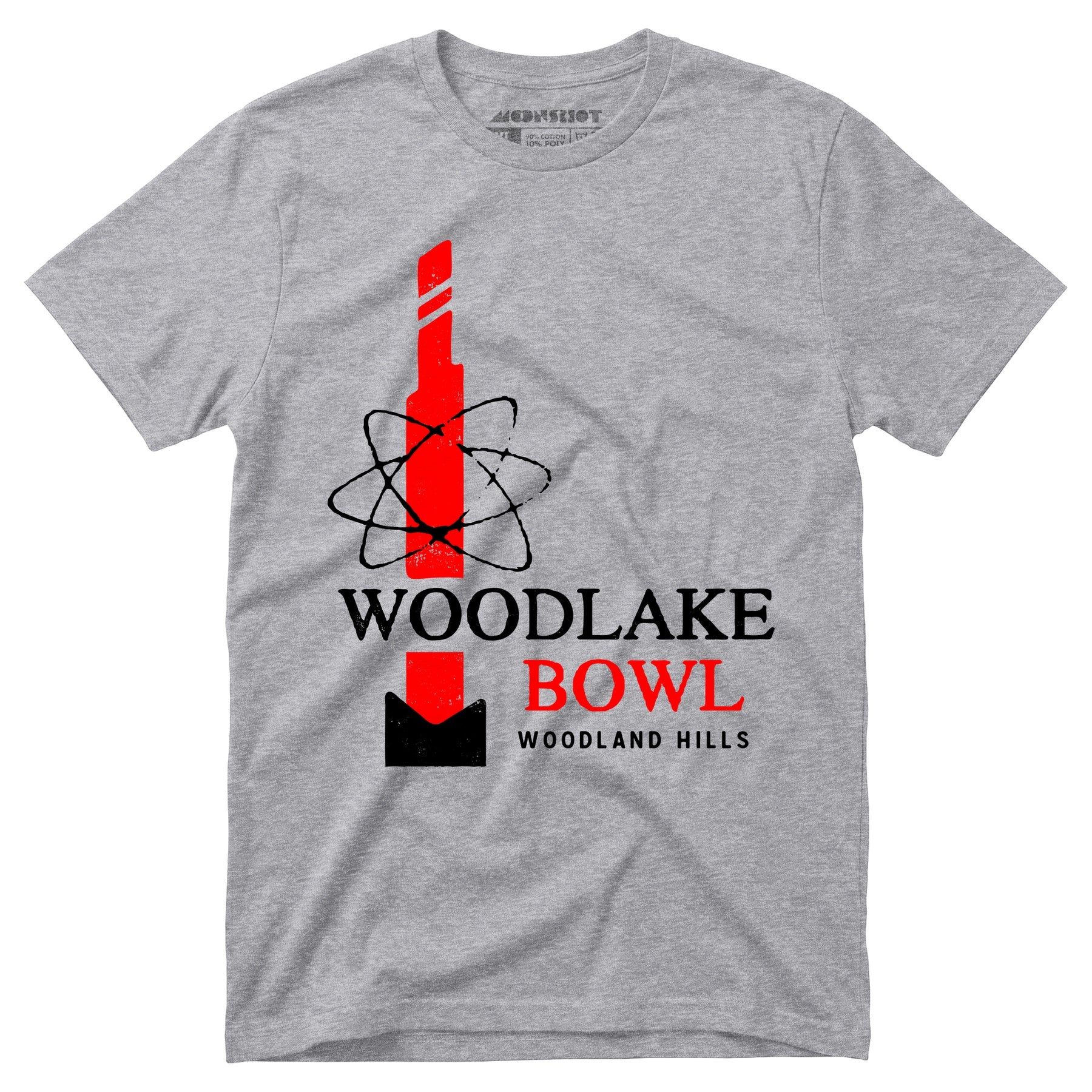 Woodlake Bowl - Woodland Hills, CA - Vintage Bowling Alley - Unisex T-Shirt